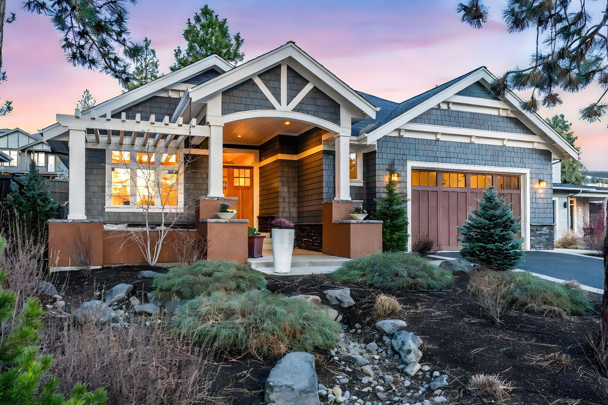 Welcome to this stunning 3-bedroom, 2-bathroom home, offering the perfect blend of modern elegance and energy efficiency. Situated on a private, fully fenced lot, this one-level residence features high ceilings and an abundance of natural light, creating an open and airy feel throughout.

The heart of the home is the large, high-end kitchen, designed for both functionality and style—perfect for cooking, entertaining, and gathering. The spacious living areas flow seamlessly, enhancing the home's inviting atmosphere.

Enjoy owned solar panels for energy savings, along with easy access to nearby trails and top amenities. Whether you're looking for comfort, convenience, or a connection to nature, this exceptional home has it all. Schedule your showing today!
