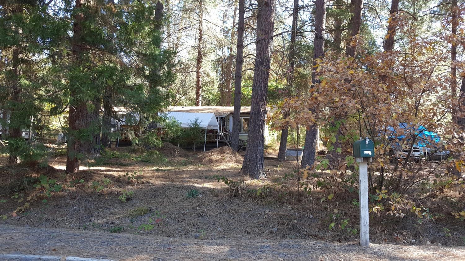 Manufacture home on 1.23 acres, that is in need of repairs. Property sold AS IS. Wonderful lot. Buyer to do own due diligence.