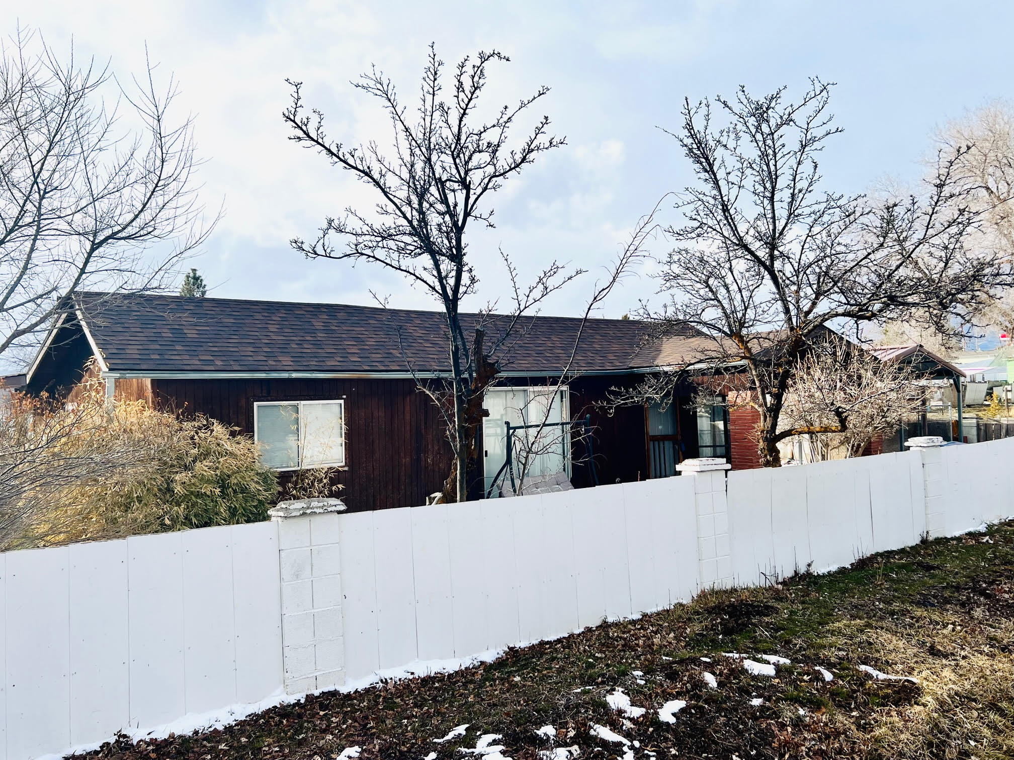 Three bedroom, two bath, one-level home with two lots in Stewart Lennox. Short walk to the convenience store, restaurant & bus stop. Fix up the house & put another home on the adjoining lot. Buyers are to do their due diligence regarding the buildability of the lot. It is priced to sell!