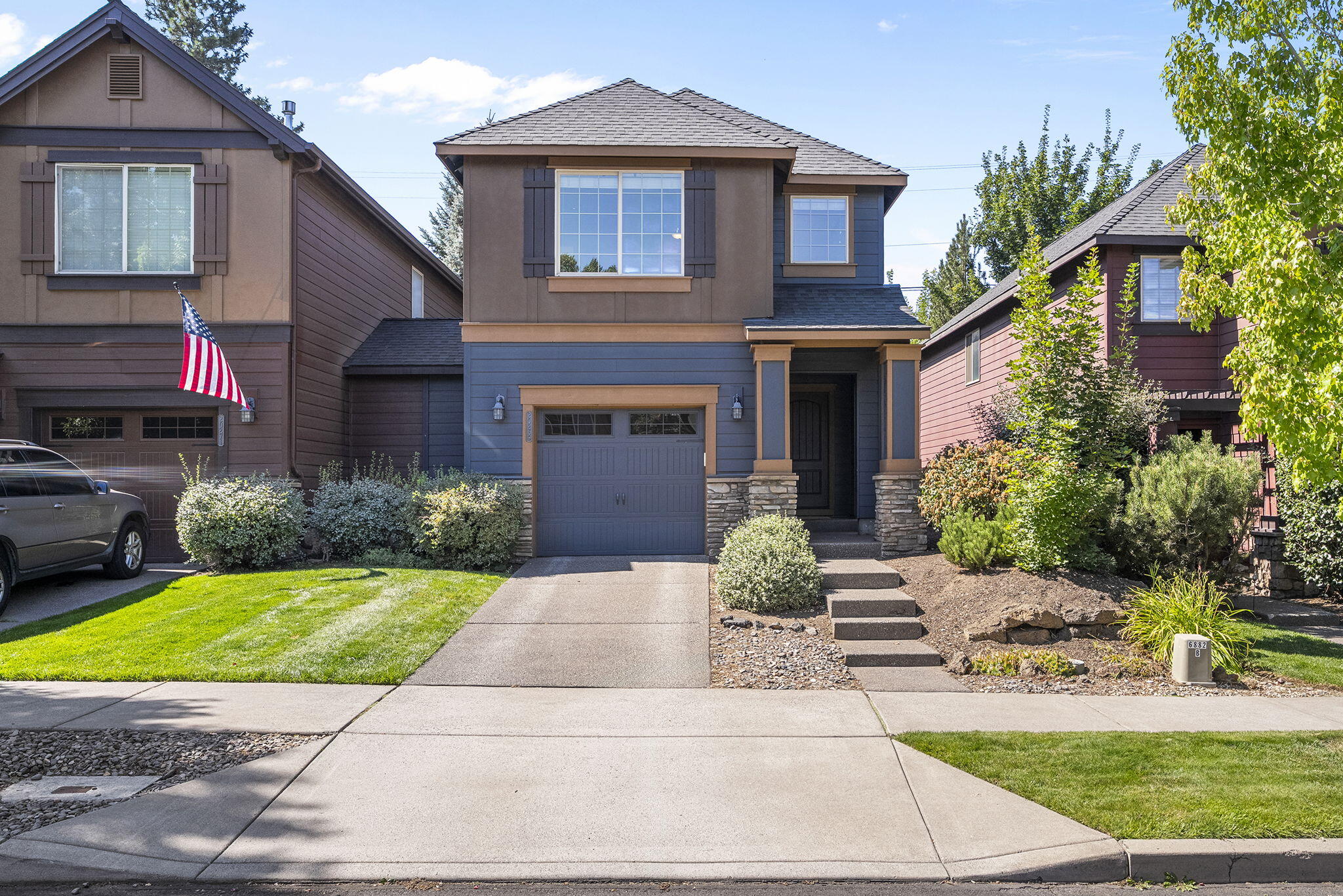 Low-Maintenance Living in NW Bend
This well-maintained townhome offers easy living with a bright, spacious interior and minimal upkeep. Inside, you'll find an open main level with abundant natural light and a cozy gas fireplace. Upstairs, a versatile loft is perfect for a home office, reading nook, or creative space.
Thoughtfully designed for privacy, the home shares only a garage wall with the neighboring unit. Out back, a small but mighty fenced yard provides just enough space for a bistro set or a few container plants—perfect for those who prefer low-maintenance outdoor living.

Located just minutes from Costco, parks, trails, and more, this townhome offers excellent convenience for those who want quick access to Bend's amenities without sacrificing comfort.
With a solid rental history and a well-kept neighborhood, this home is a great option for investors or anyone seeking a move-in-ready property.