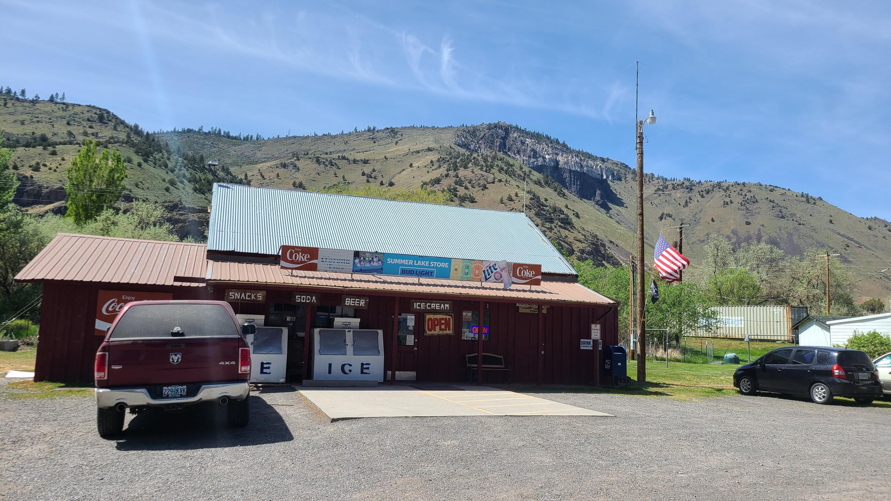 Opportunity awaits in the beautiful town of Summer Lake! The Summer Lake Store is available for purchase for the first time since the 90's. This small business has a variety of income streams including the convenience store, gas & diesel pumps, propane, shop and post office. It is also zoned A3 which means there may be opportunity for even more on this parcel. Buyer to perform due diligence on zoning and possibilities for the property. This is your chance to own a profitable business while enjoying the outdoor recreation, picturesque views and charming rural lifestyle that Summer Lake has to offer. Don't miss out on this opportunity!