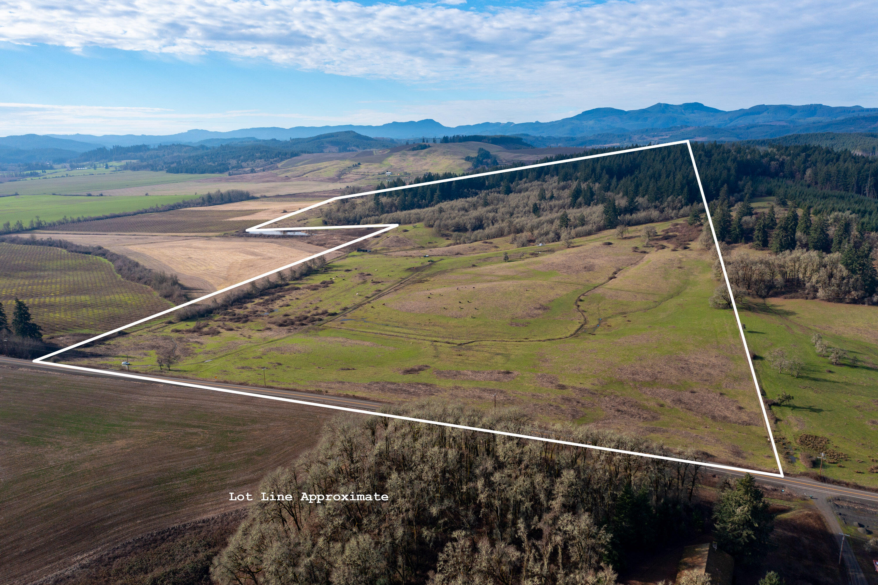158 acres zoned EFU with 38 acres timber,  40 acres in Oak and 75 acres good pasture ground with good access to water for your cattle.  This is a very diverse property with lots of grazing opportunities for your herd.  28 acres of the timber is mature and ready for the new owner to thin or clear.  There are some great opportunities to work with the NRCS or a conservation group to expand/develop the Oak Savanna habitat.  This property should be eligible for an LOP and is located in an area teaming with elk.