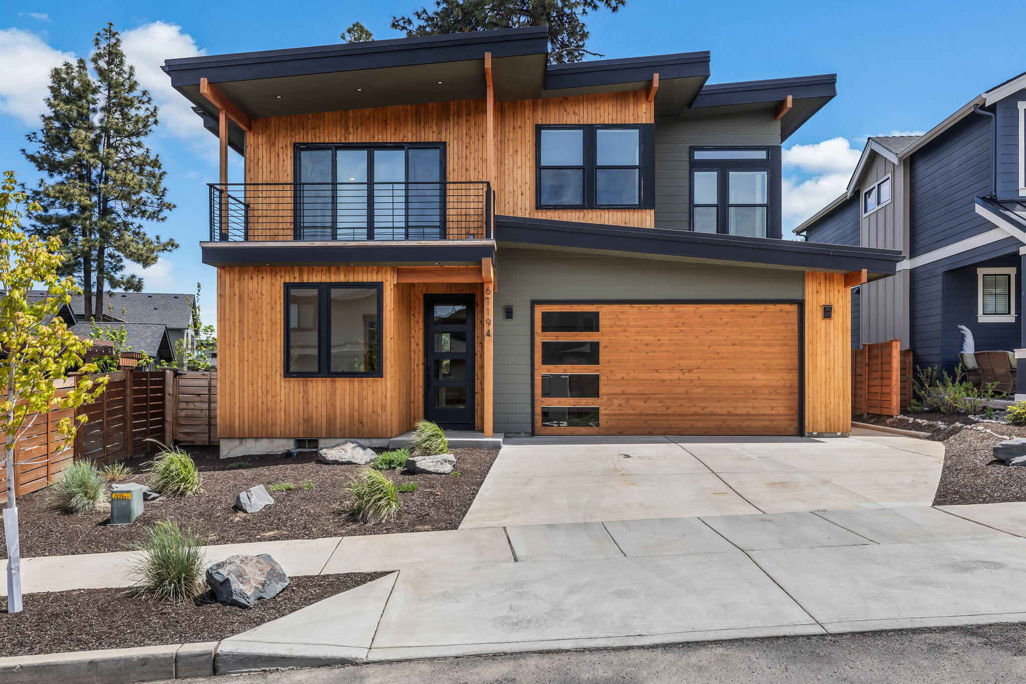 A truly magnificent property in Bachelor View Lodges with upper level mountain views, including an upstairs deck, has a stunning backyard, is within close proximity to Mt Bachelor, the River Trail, downtown, and several golf courses including Widgi and Tetherow. This home has 3 bds, 2 baths, an office that could be used as a 4th bed, a bonus/loft area, and a great room with a gas fireplace. Quartzite kitchen counter tops, Stainless Steel Appliances, a gas fireplace, and hardwood flooring throughout customize this nearly new and modern home. In the primary bedroom, a large soaking tub, custom tile shower, and a dual vanity awaits. This home is fully fenced, landscaped, and complete with an extended garage for added storage.