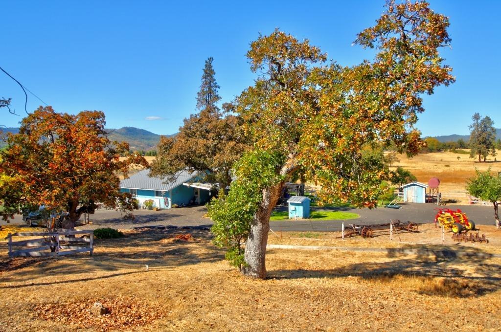 You are sure to enjoy this nice rural property of 7.26 usable acres, zoned EFU. It is conveniently located less than a mile from Rainey's Corner Market for your shopping needs. Enter onto the long paved driveway to the single-story home, which was originally 3 beds/1 1/2 bath with 1201 sq ft with a 2-car garage. However, the current owner has converted the garage, laundry, and storage room to an additional living suite of about 600 sq ft, and added a large carport/covered patio. The home has a newer H/P and kitchen appliances. The property is completely fenced and cross fenced and has a nice 30 x 40 barn, which would also allow for a great RV parking space. The 30 x 50 metal shop with concrete floor, 14' door, 220 power, and water will satisfy the needs of any buyer. Great well per owner.