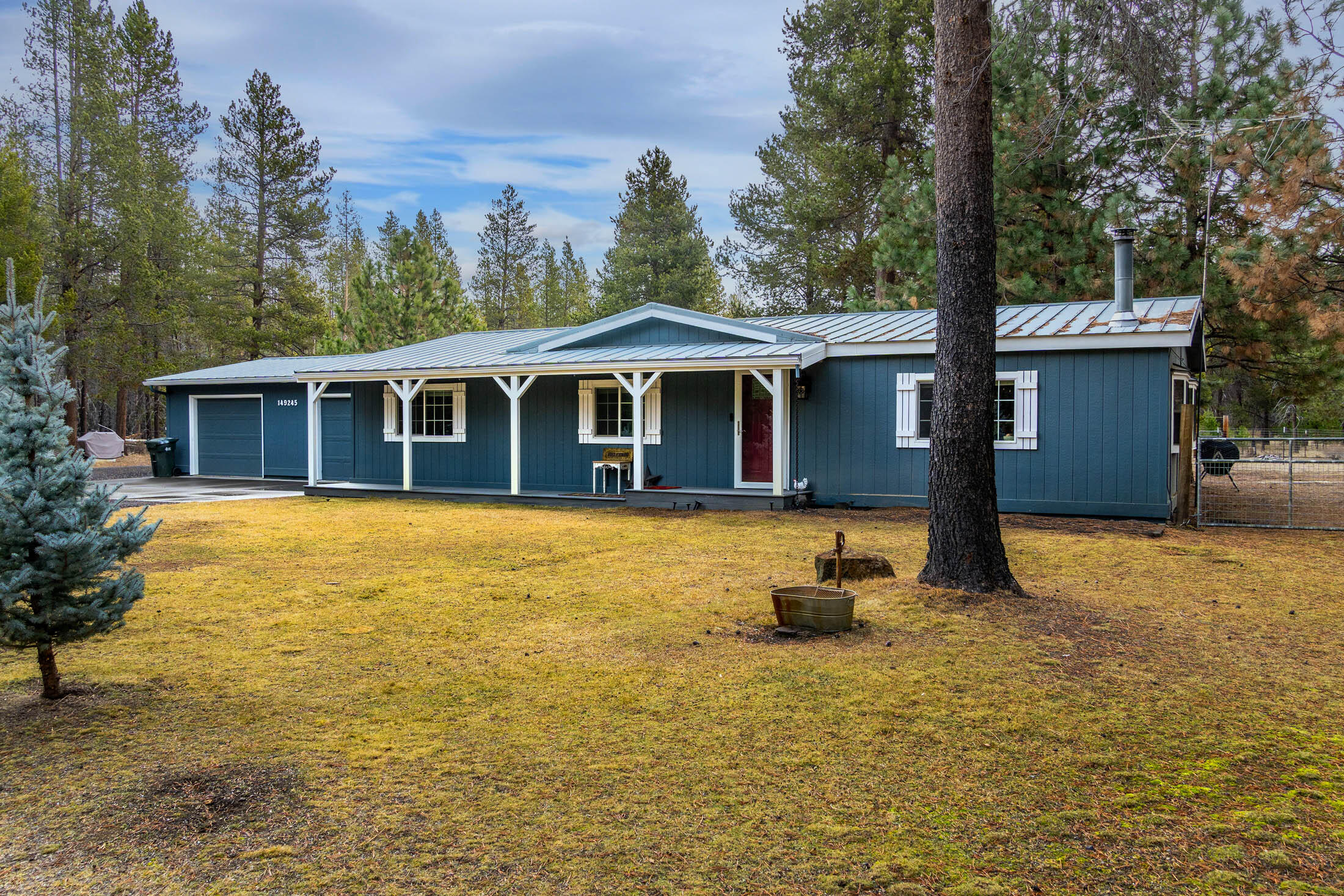 Privacy & Backs to BLM! Come check out this awesome property located off the Oregon Scenic Byway! 10 beautiful fenced & crossed fenced acres set up for horses or animals. Bring your trucks and toys too! Updated 3 bed 2 bath 1740 sq ft home w/ custom work throughout! The property sits back from the street for privacy & backs to BLM. You can ride your horses, motorcycles, or ATV's right out the back of your property! A good-sized bonus room, screened in porch, and storage room sit right off the back of the home for a hobby room, flex space or an office. Light and Bright! Some home upgrades include front porch with lighting, slate tile entry tile, new wood kitchen cabinets w/pull out and soft close drawers/cabs, granite counter tops, tile backsplashes, engineered hardwood Flooring, lighting, interior doors paint and trim throughout, all new windows except 2 bay windows & a nice deep sink/cabinetry in the laundry. So much to see to appreciate! Close to many recreational areas! Call today!