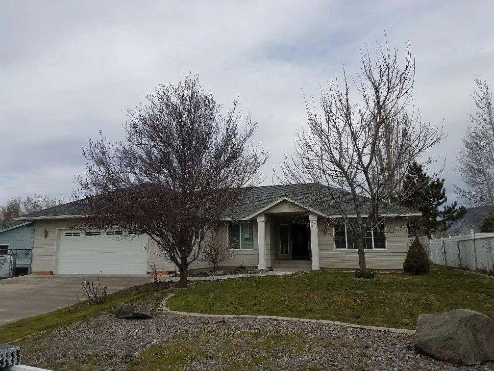 Great house is desirable area with low maintenance. Fresh paint inside along with brand new carpet through-out and new floors in the kitchen. New vanity in guest bath. Cute small deck off of the back yard, family and living-rooms give this home just the right floor plan to be cozy or spread out. Seller is planning to replace the counter-tops and sink in the kitchen but wanted to get in on the market in the meantime. Check this one out. At this price it won't last!