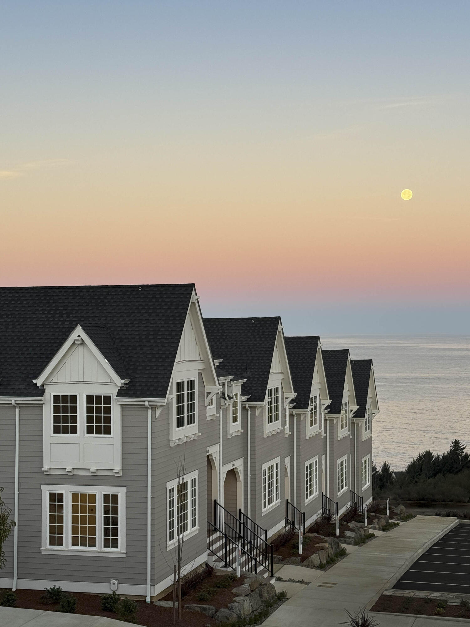 Looking for the ability to have a short term rental on the Oregon Coast? Look no further than the townhouses at Depoe Hills. These homes capture the charm of the Oregon coast while offering a rare blend of community and short-term rental flexibility. Set directly across from the community plaza, this location invites leisurely moments spent whale watching or enjoying the company of friends. The floor plans are intelligently arranged to separate living and resting spaces, with the main level dedicated to an open-concept living room, kitchen, and dining area. Upstairs, the primary suite is accompanied by two guest bedrooms, one of which is ideal as a media lounge or private office. Beyond the interiors, each home is appointed with exceptional storage solutions and oversized garages, offering ample space for coastal gear, recreational equipment, and all the necessities of full-time or part-time living. Take advantage of a preferred lender credit at Closing, please inquire for details.
