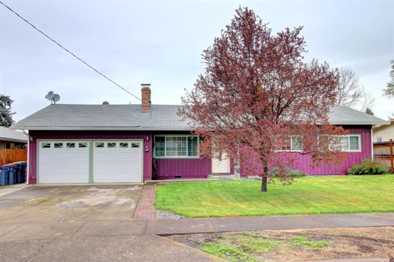 A wonderful home in a great location! This 3 bedroom, 2 bath home has hardwood floors, laundry room and an over-sized dining area for family gatherings. The 2 car garage has a pass through feature that allows you easy access to your 12 x 16 shop in the large backyard. Hot tub is negotiable with purchase.
