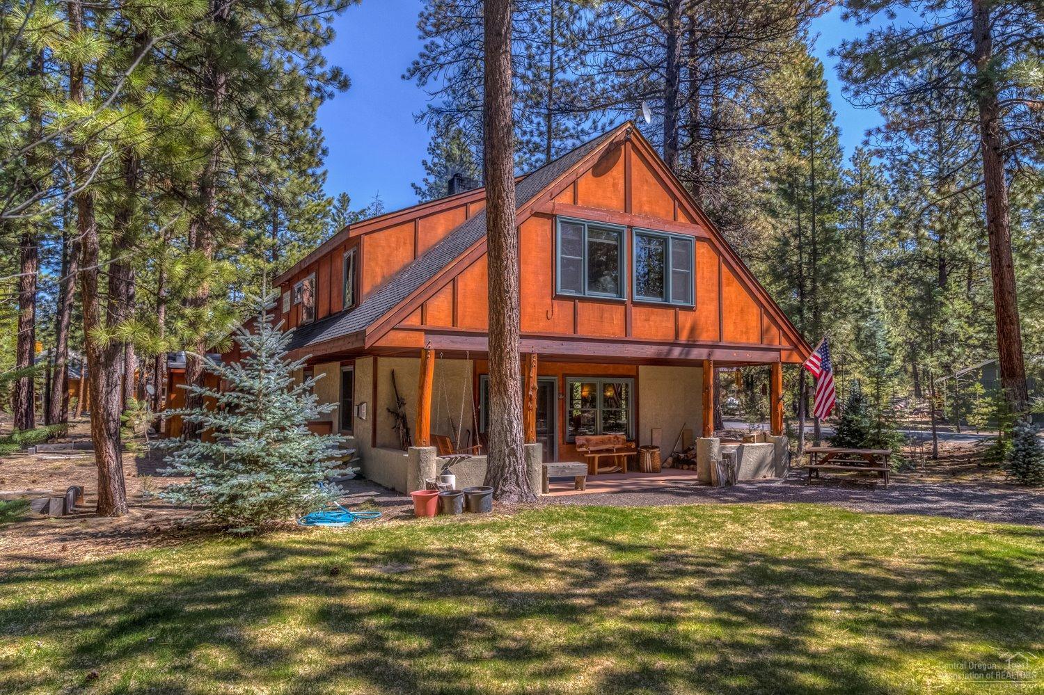 Architect Custom ICF Built Scandinavian Design at Pringle Falls! One of a kind Rastra 12 inch block walls, triple pain tinted windows, massive brick FP radiates heat throughout, Mitsubishi Heat Pump, Deschutes River Views, deck w/Hot Tub & Sauna, sep family/gym to 2nd guest suite, 2+ car garage w/custom insulated wood doors & shop area, Finish wood cooking stove + electric r/o, 9ply marine maple cabs, located across from the river & 2-lots away from US Forest, designed green'' w/off-grid or on-grid use!