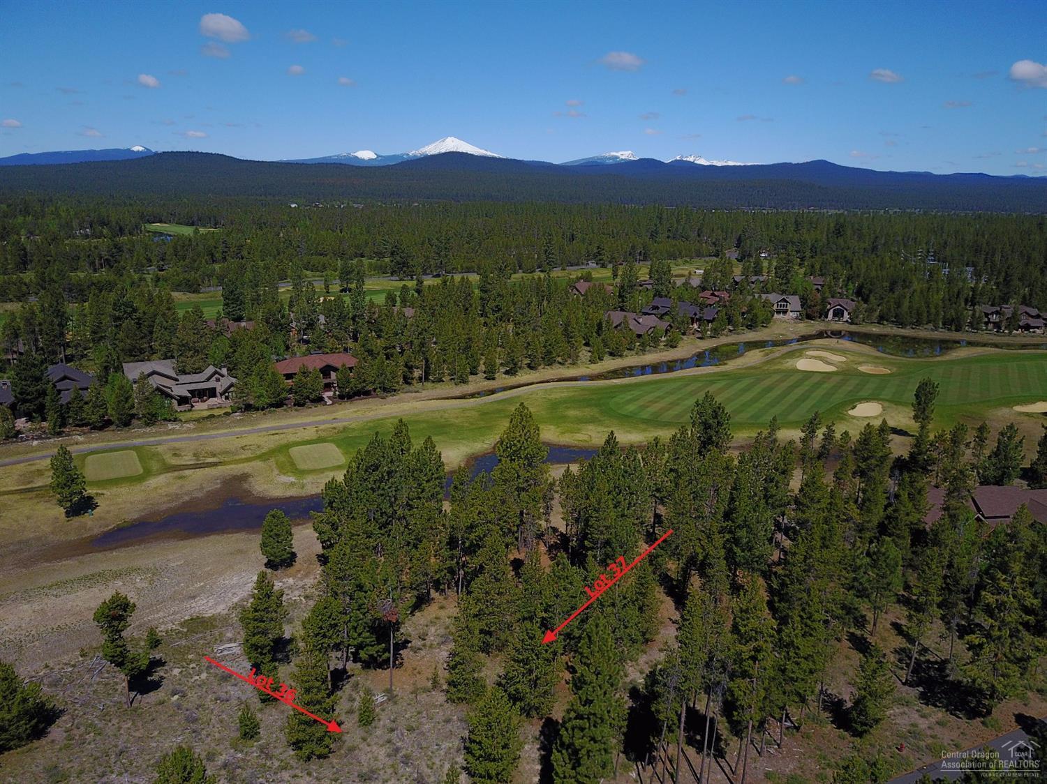 Spectacular, golf course & Cascade mountain views from this level third acre (+/-) home site! Lot has ample building space to create the perfect recreation home. Just a short distance to The Lakehouse, Zeppa Bistro & The Quarry Pool and Fitness. Caldera Springs carries on the legacy of Sunriver with biking & Walking paths, Caldera Links, stand up paddle boarding, fishing and more. Adjacent Lot 36 can be purchased together - ask your agent about the details.