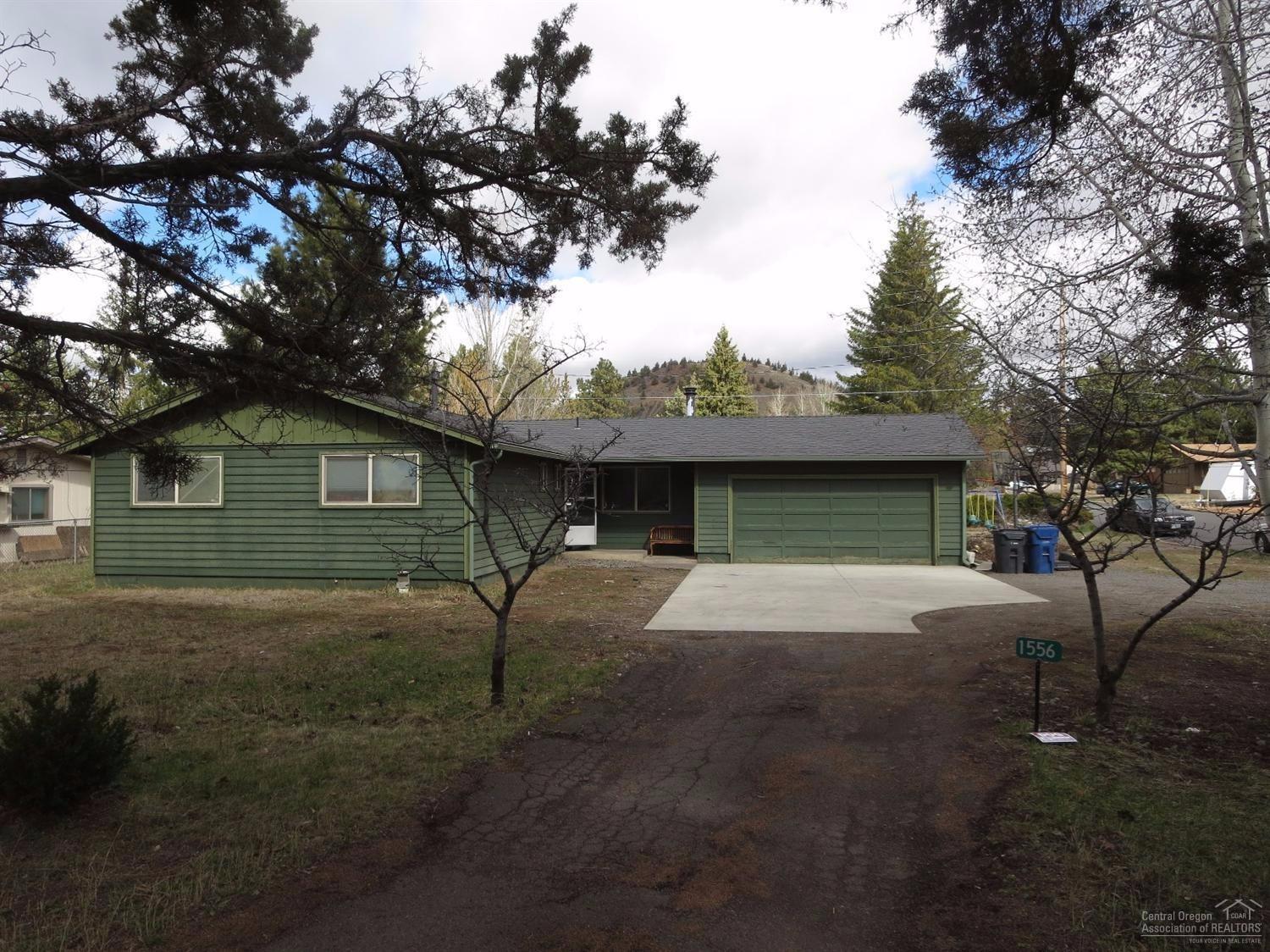 This single story ranch style house can be used as residential living or an investment property. This 3BD/2BA house has a Comfortable Living room w/ a wood fireplace & a covered patio. Features include an attached double car garage located on a large corner lot w/ an additional storage shed in the back. Located close to the Forum Shopping Center.You can walk to the Larkspur Trail, Pilot Butte or Bear Creek Elementary. Front row seats for 4th of July fireworks! Don't miss this opportunity to own a home!