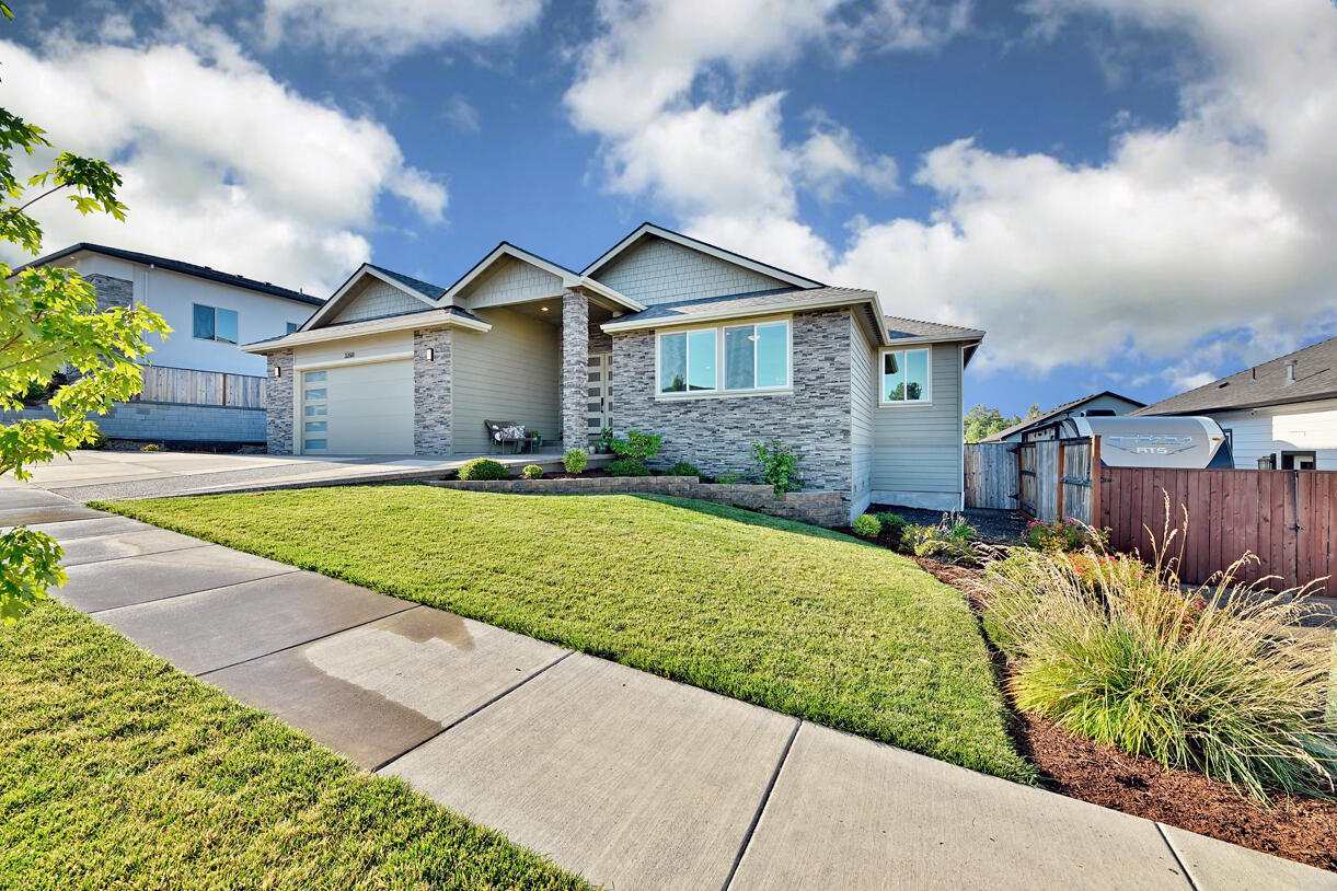 Modern elegance meets comfortable living in Cedar Landing! This spacious single-story home offers sleek contemporary design with an open-concept layout perfect for entertaining and everyday life. Located in one of Medford's most desirable neighborhoods, the home features high ceilings, abundant natural light, and quality finishes throughout. Two living areas allow for an array of entertainment options. Enjoy a chef's kitchen, generous living spaces, and a nice backyard retreat—all in a quiet, well-maintained community that features 20 acres of open space w/trails, playground, parks, picnic area, dog park, pickleball & basketball courts. Home also includes a large dry storage area under the home, perfect for hiding extra items and seasonal decor! Call today for your own personal tour.