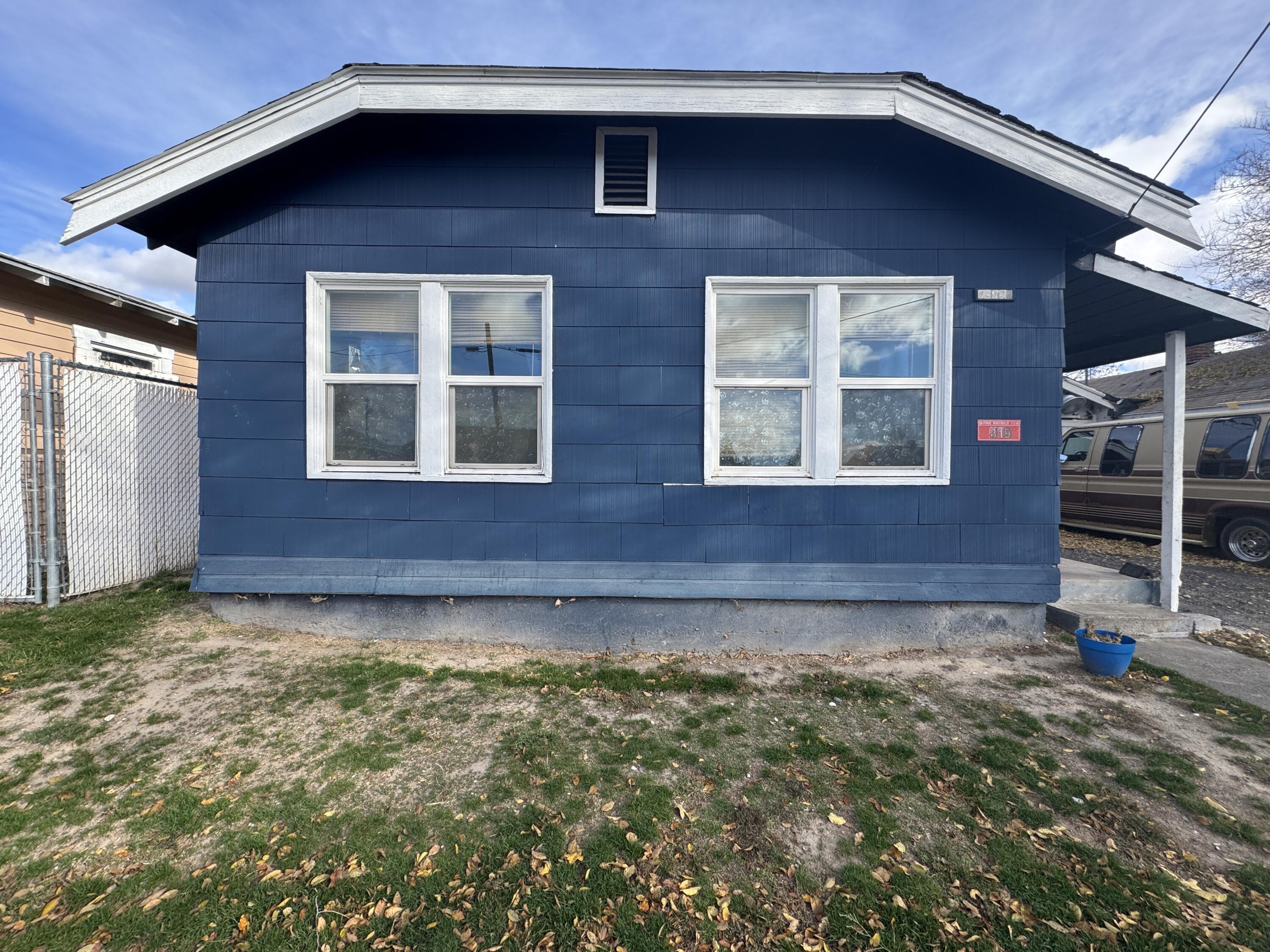 Fantastic investment opportunity! This remodeled, 3 bedroom, 1 bathroom home is centrally located in Klamath Falls with quick access to public transportation, restaurants, shopping, hospital and college. Large, fenced yard and detached garage offer plenty of space outside for gardening, room for extra parking and space for pets. Inside is ready for you to move right in; packed with original charm with built-ins and arched doorways, this cozy home also features lots of large windows offering a bright and cheery atmosphere. Good sized living room and kitchen and separate laundry area. Great potential for fantastic rental income or comfortable living-schedule your appointment today!