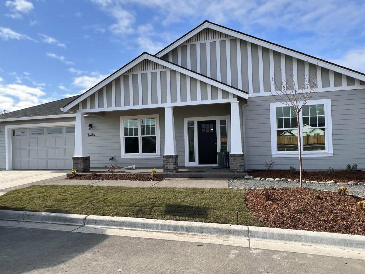 Built in 2021 in a beautiful country setting in Medford area with views of surrounding mountains nearby! An exceptional quality builder that we've grown to love in the valley throughout the years is what you get when you purchase a home built by Pacific Trend Building Company. A stunning craftsman styled home with approximately 2130 sq ft, 3 bedrooms, 2 full baths. An open kitchen with beautiful granite counters. Including gorgeous high end light fixtures and brick fireplace. Custom cabinets are birch and alder with the highest quality in the industry. Luxury hardwood flooring in entry, kitchen, living room and hallways. Bathrooms and laundry include tile flooring. Professional landscaping in front and back round out this home. Estimated completion date January 2022. Other lot and home packages available! Listing agent is related to Seller. Pictures are for illustration purposes only.