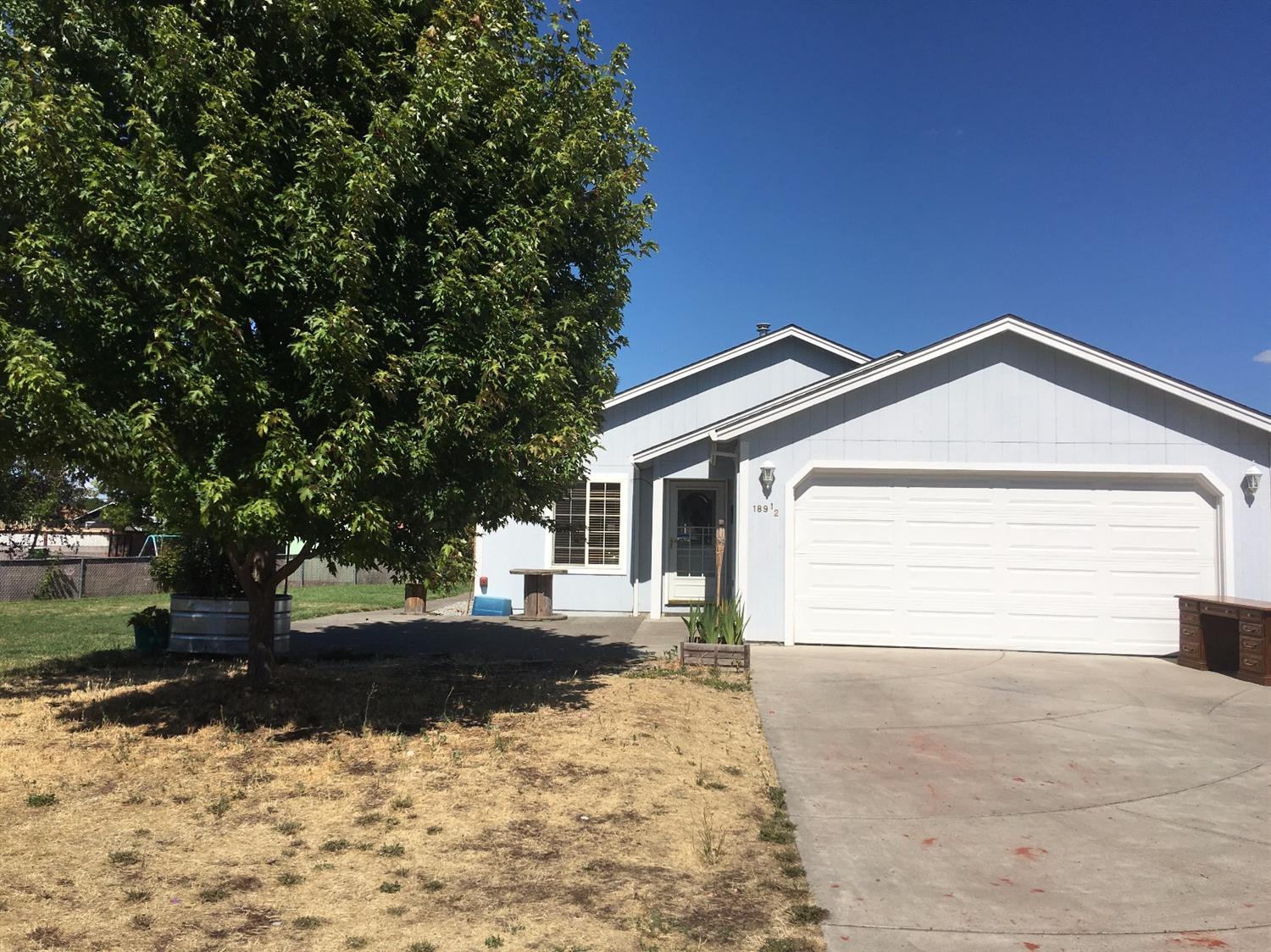 Hidden Treasure awaits. 3 bedroom, 2 bath home sits back on a .35 acre flag lot. Well maintained 1339 sq ft home built in 2003. Raised garden bed in back yard. On Flag lot in between house number 187 and 189.