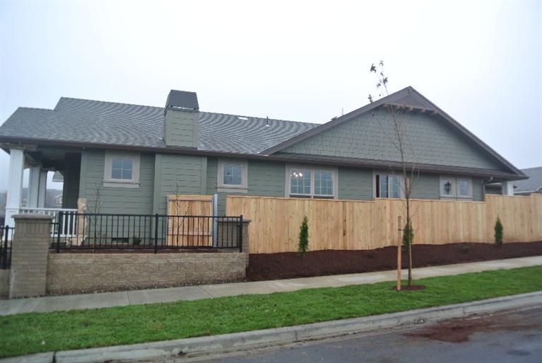 The Cambridge plan in the Summerfield cottages. Built by Mahar Homes, Inc. Earth Advantage Platinum rated for best energy savings. Pre-sold.