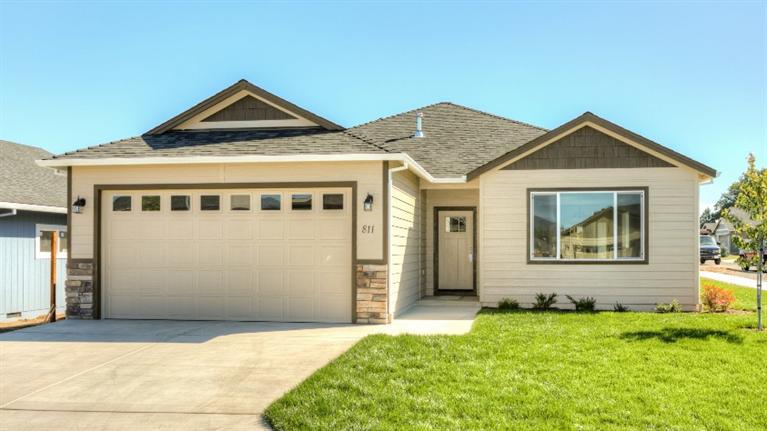 New Construction built by Clark Homes LLC! One of the last new homes to be built in this subdivision. This beautiful home is loaded with upgrades including granite counters, hardwood and tile floors, gas range, pantry, upgraded cabinetry, extra can lighting throughout, several pocket doors, covered patio. Fenced and landscaped.
