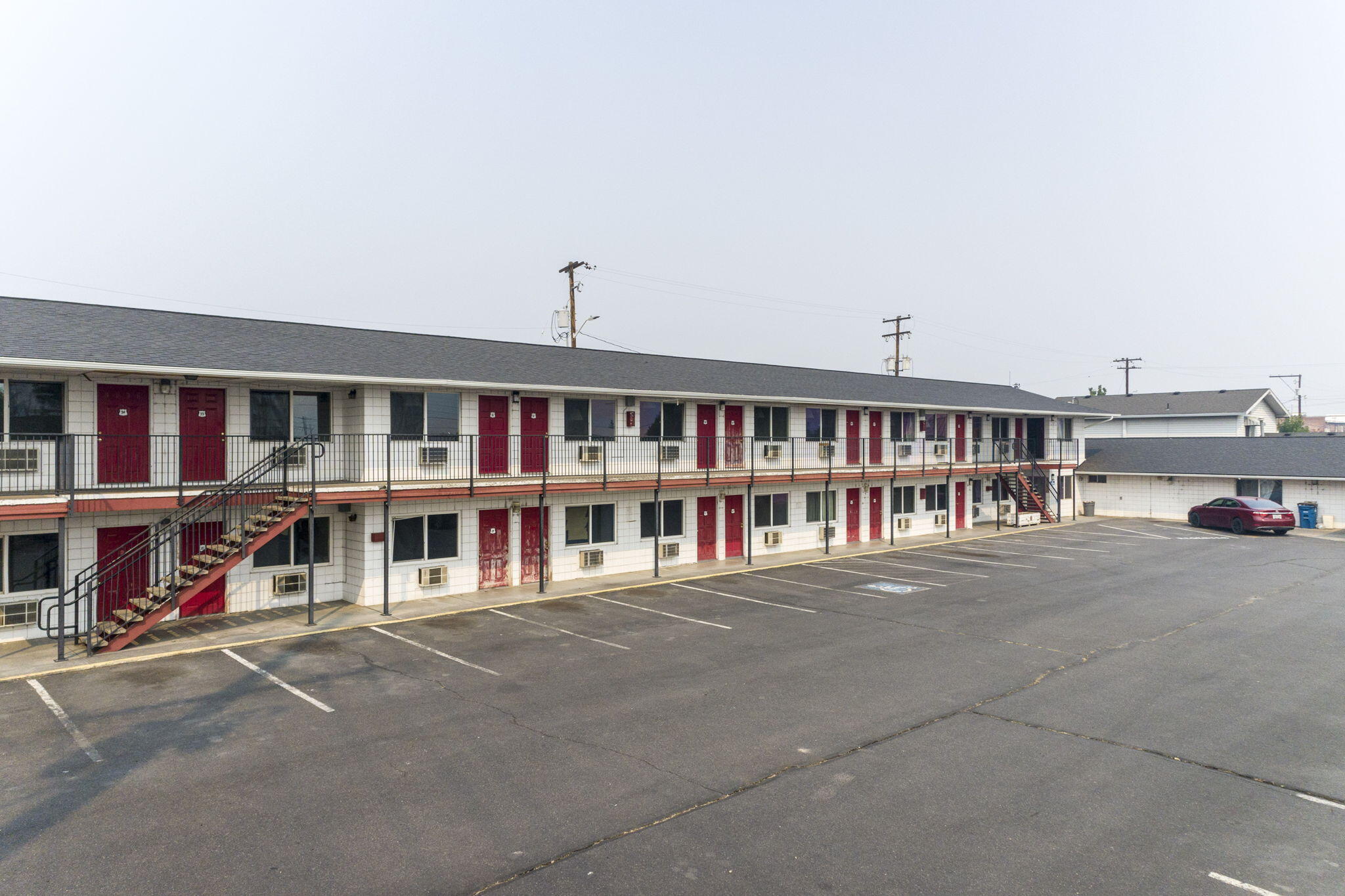 Outstanding redevelopment project to 24 studio apartments and 2 one bedroom units. Block building with concrete floors, double pane windows and a newer roof. Hook ups for laundry and 29 on site parking spaces.
Cost of conversion approximately $1.5 mill.  
Call for additional info or to set up a showing