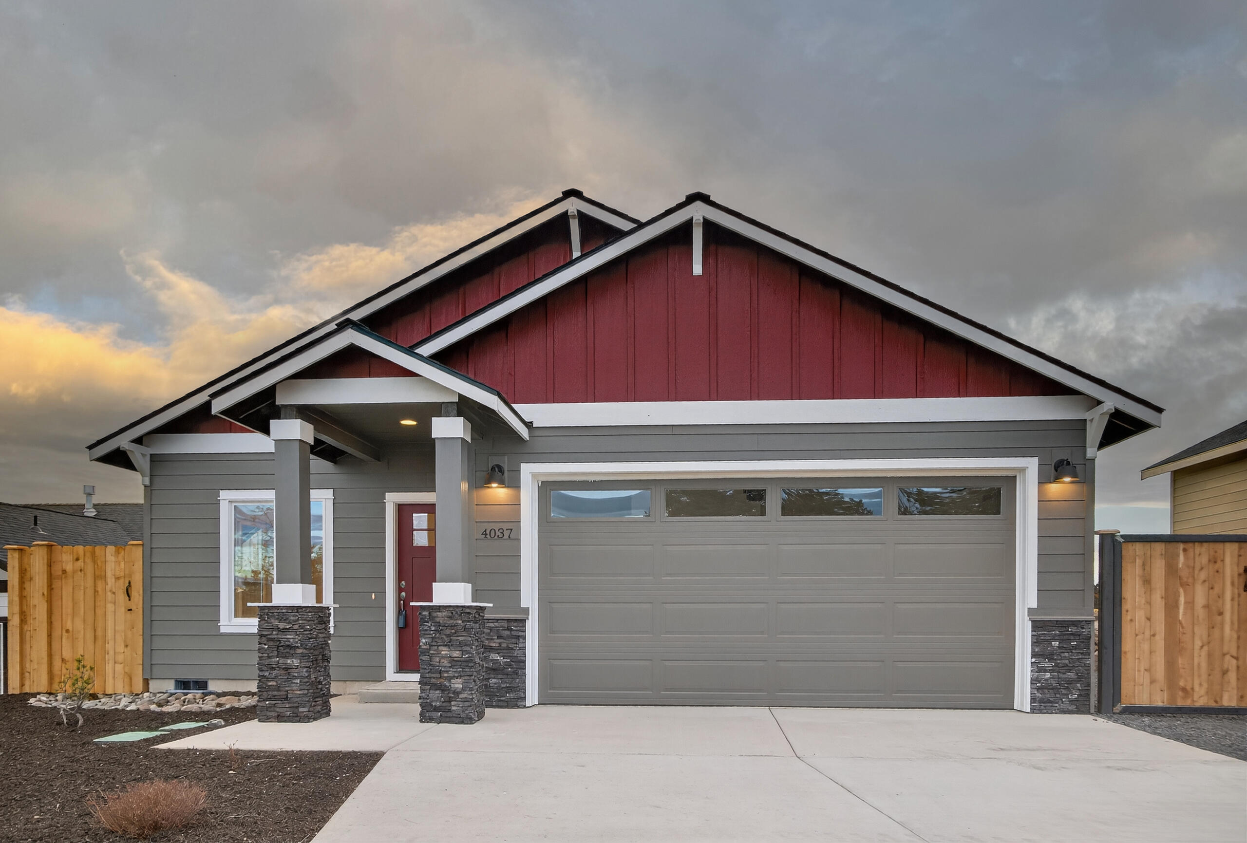 Just completed & mtn views- *Up to $10,000 CREDIT! Lot 44 features the Madrone floorplan w/ 3 bdrms + dining/bonus room & open floorplan. Upgraded finishes include quartz counters, A/C, tankless water heater, landscaping w/ fencing. Primary bdrm features box vault ceiling, walk-in closet & full bath w/ double vanity & tile shower. Entertain in your kitchen w/ SS appliances, soft-close cabinets, full-height tile backsplash opening to vaulted great room w/ decorative gas fireplace & access to backyard patio. Laundry/utility room too. Durable laminate plank flooring thru-out w/ carpeted bdrms. Owen Ridge is a new SW Redmond neighborhood within blocks of coffee shop, gelato, brewery restaurant, schools & short distance to golf, airport, shopping & on the Bend side of town. *Floorplan subject to change.*Up to $5,000 Seller credit & up to $5,000 preferred lender credit. Ask LA for details