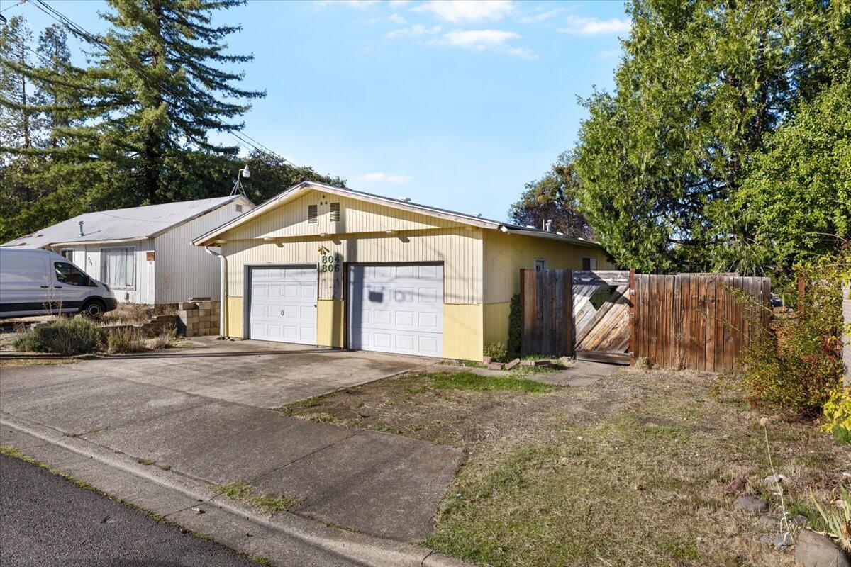 Excellent multi family investment opportunity in West Medford! This duplex offers strong potential for investors or owner occupants looking to build equity. Each unit has 2 bedrooms, 1 bathroom, a private garage and backyard. One unit rented, one is vacant and both need renovations but the layout, location and lot size create the perfect foundation for a cash flowing investment property. With some vision and updates, this duplex could provide steady rental income.