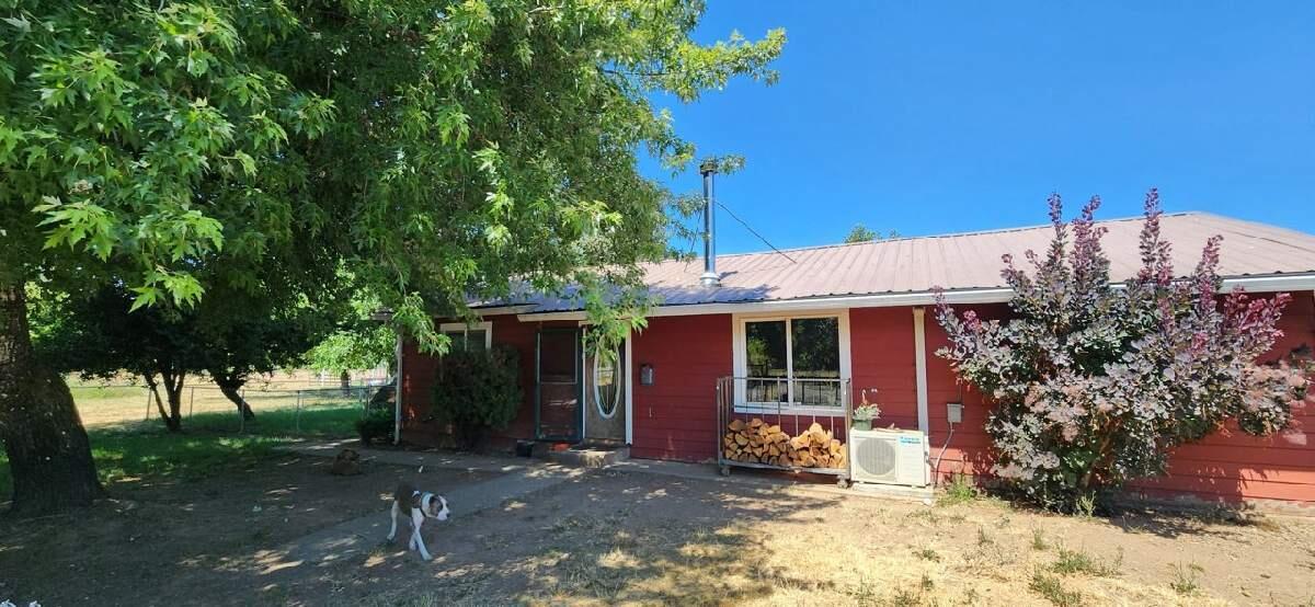 Amazing property, with amazing views. 
3 bdroom 2 bath ranch style home, recently renovated, new interior paint, flooring, some fixtures, 
kitchen island and heating system. Situated on 102. 24 acres, and has been farmed with hay crops, and raised some cattle, in recent times. Huge shops, and many other outbuildings, including 864 shop/garage, another workshop/garage, older hay barn, 4 stall stable for horses.  All the permimeter is fenced and front and back yard is fenced too. This is a dream come true for those who like the country living at its best. Old water rights are perfected and been in use to date
Call and ask about more information.