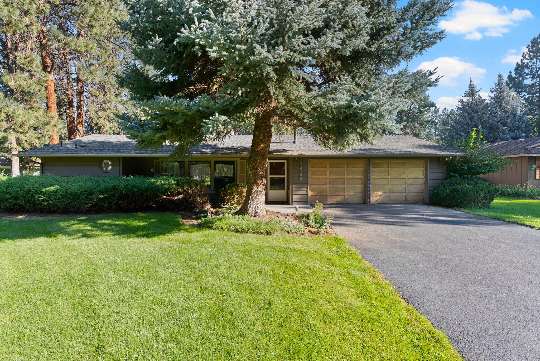 Introducing a fantastic new listing in the highly desirable Timber Ridge neighborhood! This charming single-level ranch-style home offers a unique opportunity for buyers looking to build equity and personalize their living space. Nestled against the serene backdrop of Bend Country Club, the property boasts a generous lot that feels like a private park, perfect for outdoor activities and relaxation. Located in the tranquil southeast Bend area, this home combines convenience and peace, providing easy access to local amenities while maintaining a quiet retreat. Priced at an incredible value per square foot, this is one of the best deals the neighborhood has seen in years! Bring your vision & creativity to make this one truly your own. Whether you're a first-time buyer or looking for an investment opportunity, this property is ready for your personal touch. Don't miss out on this rare gem—come see for yourself & envision the endless possibilities that await! This one won't last long!