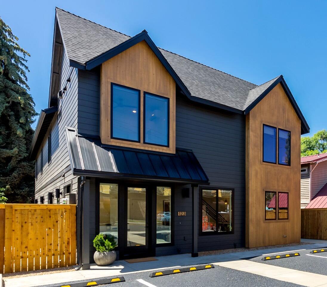 Downtown Bend investment opportunity meets modern mountain living. These four newly completed townhomes are designed for your active lifestyle in this charming historic neighborhood. Across the street, enjoy the lure of freshly baked sourdough or locally roasted coffee at Jackson's Corner, plus the Old Mill, Deschutes River, downtown and Box Factory sit just around the corner. Each home offers two spacious primary suites with private baths, now enhanced with California Closet systems for elevated organization and functionality. Newly added private owner storage sheds provide secure space for bikes, skis and gear. Energy-efficient construction, zoned heating/cooling and lock-and-leave design ensure ease of ownership. Investors will value the highly rentable location, while second-home buyers will love the lifestyle. Best of all—no costly HOA dues and financing incentives that result in 5%-6% interest rate. This project is about quality and value. Make it your own today!