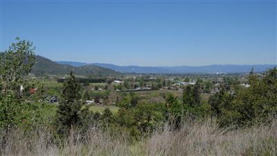 Great New Price! Breathtaking panoramic views of the entire valley, including surrounding orchards & vineyards, farms & estate, the lights on Medford's cityscape, a gorgeous sea of mountains, the Table Rocks & the list goes on. The land is two & a half acres, with domestic well & septic already in, one acre of T.I.D., has mixed terrain with a flat building pad terraced to an additional flat area. Come build your dream home & relax in the foothills of Talent with a private country feeling yet less than ten minutes from all that downtown Ashland has to offer.