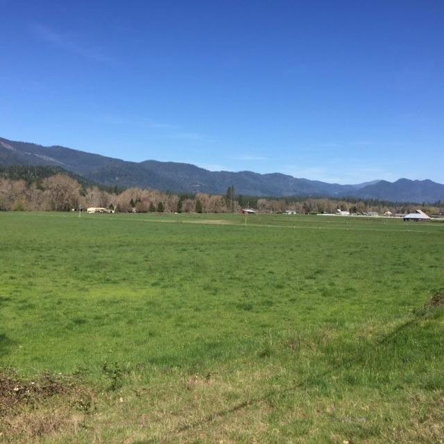 Two EFU zoned irrigated tax lots #1700 & 1701 currently share irrigation system with bordering property TL# 2000-2003 which is also on the market. These two lots have been used to produce hay and for grazing. The front lot has an old homestead near road and the second is a flag lot with year round Evans Creek along the back property line.