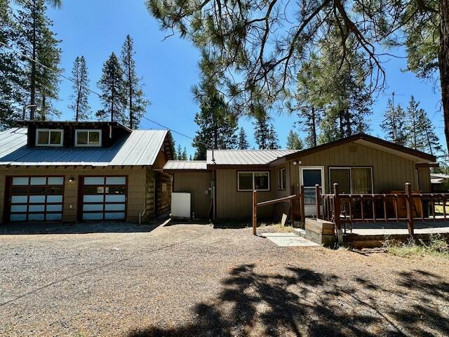 Discover the charm of Central Oregon living with this 2-bedroom, 1.5 bath, 1280 sqft home on 1.25 acres. The spacious primary suite features an office and a huge walk-in closet. Open floor plan, pellet stove and 3 ductless heat pumps. A spacious kitchen perfect for everyday living. This home also includes an oversized 2 car garage with a workshop area. Above the garage, a large bonus room can be used as a game room, hobby space, or guest accommodations. Other outbuildings, green house and RV dump on site, circular drive way. A new well was installed on April, 2025.  Priced to sell. Sold As Is and Where Is. Bring your tools and imagination to make this home truly your own.
