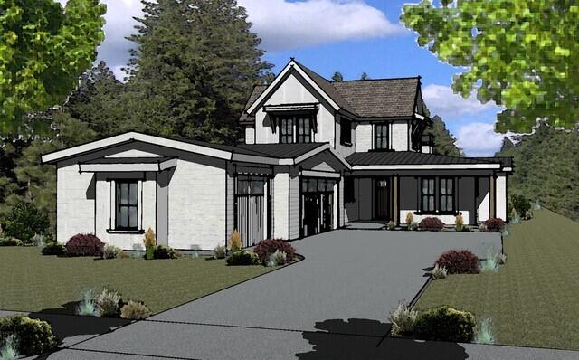 Another beautiful KD Construction project in Discovery West. This modern farmhouse style home is 3266 sq ft of Bend living at its finest. The Main level living plan features a great room feel and looks out on the open space greenbelt. The kitchen includes a large quartz island, ample storage in custom cabinets, and high end appliances and is designed for entertaining. Thoughtfully placed windows bring the outside in. Hardwood floors throughout, elegant lighting, & well designed bathrooms & closets have been selected to complement the style of this home. The generous primary suite and elegant bath give way to a private den or office in the primary wing. 3-car garage provides room for all the Bend toys. A fabulous location, close to schools, trails, restaurants, and shopping.