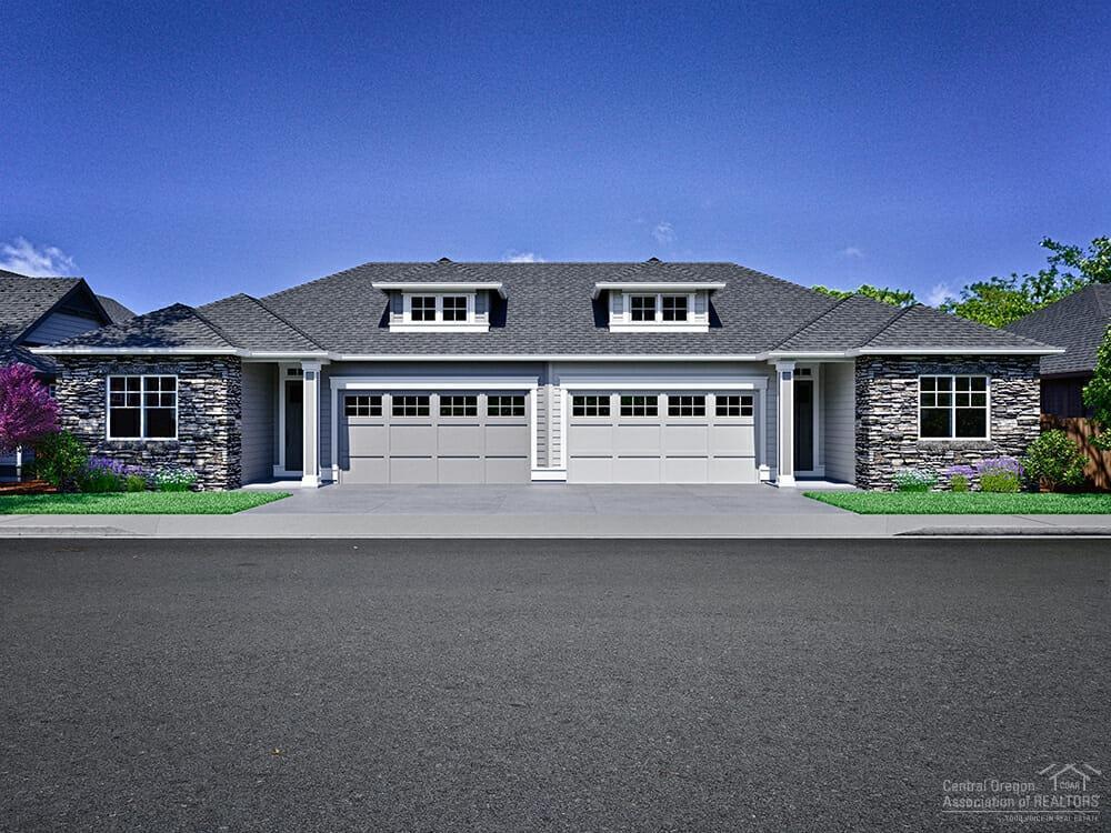 Just Imagine watching the sun come up over the City view from the outdoor living space in this beautiful CASSIDY townhome presented by Award Winning builder Pahlisch Homes, located in the River's Edge community on Bend's prestigious northwest side. This homes quality & finishes will be the envy of family & friends. Delight the senses with the natural light in the kitchen & dining and the warmth from the gas fireplace in the great room. Relax in the Gracious master suite with easy access to the covered patio. Numerous smart home features are included to complete this home.

Photos are of like model.