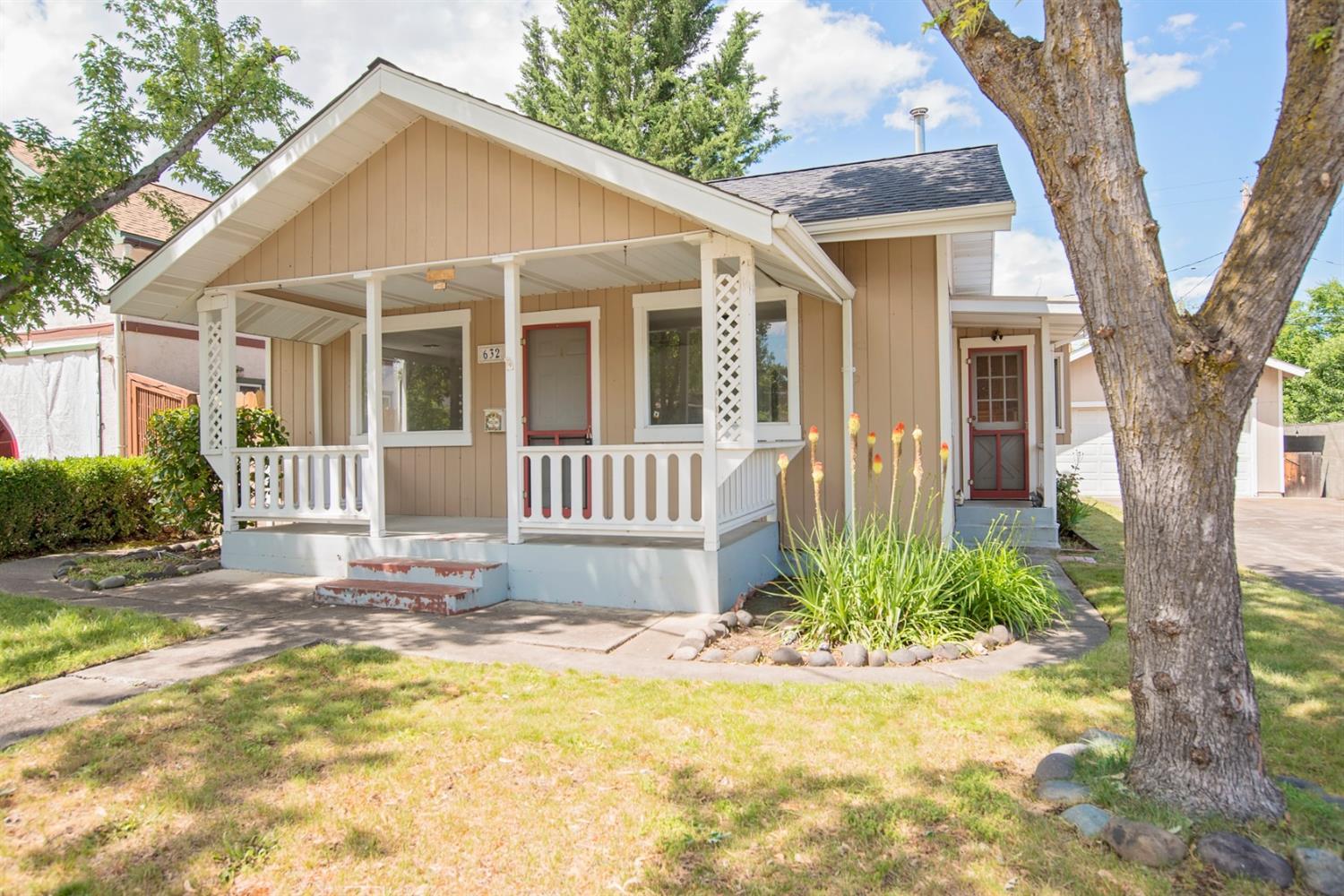 Back on the market at no fault of the property. Buyers financing fell through. Inspection on file. This adorable Craftsman home is a must see with all new flooring, new light fixtures and fresh paint throughout the inside. New counter tops and appliances in the kitchen. A spacious laundry room with plenty of cabinets for storage. Don't forget to check out the additional loft area above 3rd bedroom that is carpeted with built in dresser drawers. New roof on house in 2017 and new roof on garage in 2018. Back yard is completely fenced and wired for a Hot Tub. Two car garage with cabinets and attic storage. Extra large paved driveway with plenty of room for your RV