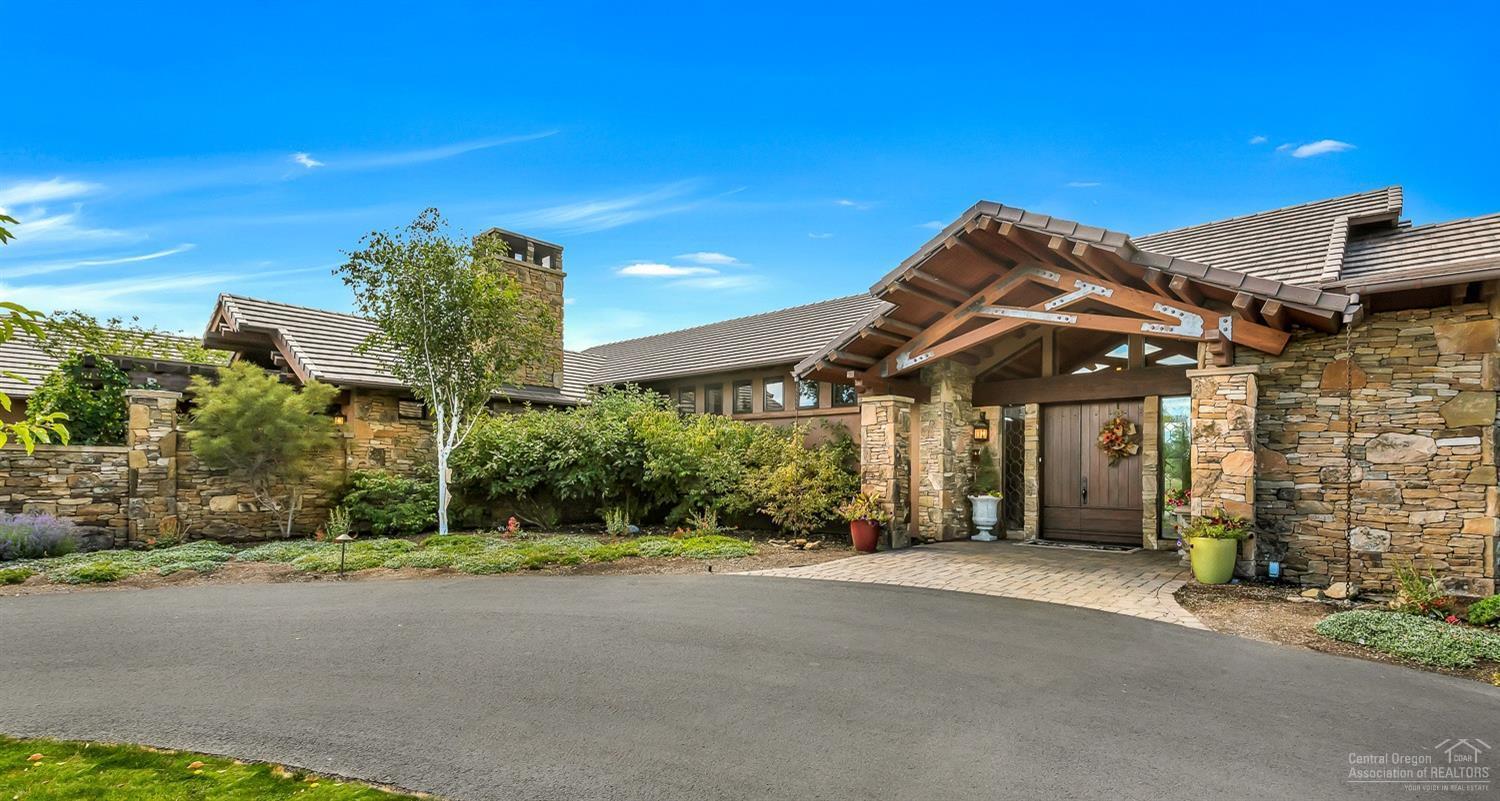 Social distance like a boss on this 11.19 acre Cascade Mountain View mini-ranch in sought after Tumalo. 3 bedroom, possibly 4th bedroom with billiard room conversion, 4 1/2 bath 5614 sq ft home on one level, attached 3 car garage plus separate detached 2 car garage with craft room and attached plant nursery, this graceful NW Craftsman will wow you with it's build and quality finishes. Just steps away from Tumalo Reservoir natural area and the Deschutes National forest, this exquisite property will allow all the privacy you desire while just minutes away from Bend and all that it has to offer. It's a new world out there. Hunker down in style.