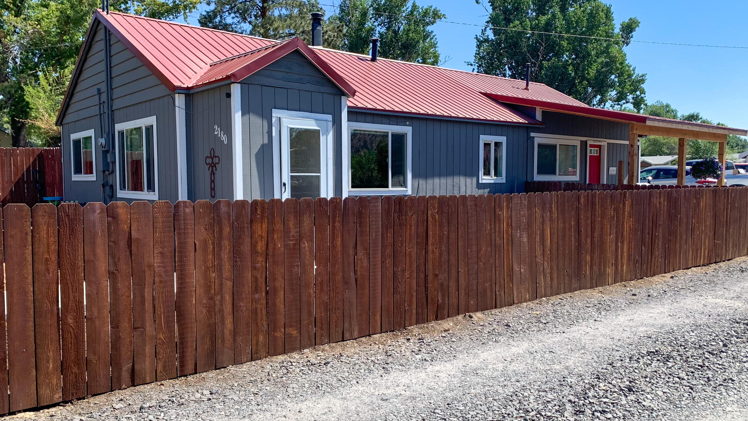 Cute ranch style home with room for gardens and animals without the city restrictions. Large living room opens to the kitchen. Kitchen has new countertops, newer appliances. From the kitchen, head into the dining room. Primary room is separate from the two additional bedrooms. Mudroom/laundry room, located just off the dining room, has additional access to outside. House has a new roof, new septic and a shop. Insulated shop has an additional 480 sq feet. House is located within close proximity of the new hospital and Crook County schools. No HOA's, No CC&Rs.