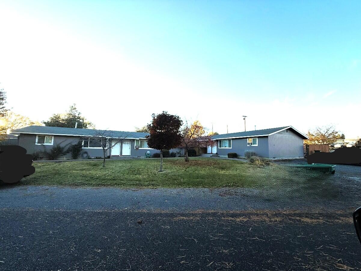 One party listing.   2 Duplexes (4 units) on 1 lot in the suburbs with excellent rental history.   All units are 2 bedroom, 1 bath, heated with natural gas and have on-site storage sheds. They are well maintained with recent upgrades to some units.  2 units have fenced back yards, plus there is plenty of parking.  Conveniently located near schools and bike path.