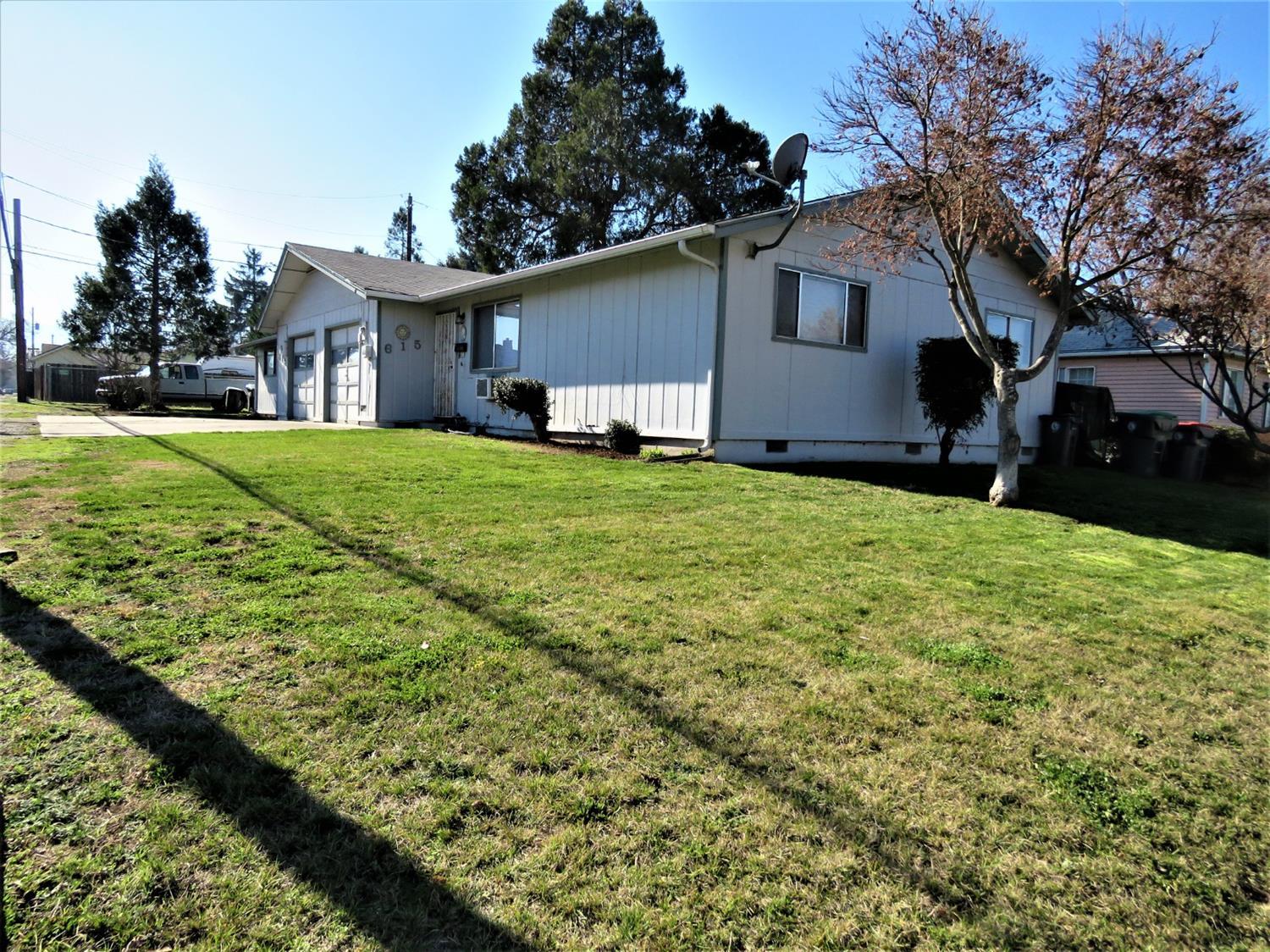 Been looking for a great turn -key investment Property? The hunt is over! Yes, this Duplex has got it all~ wonderful long term tenants, a very desirable floor plan (mirrored on each side) in a quiet neighborhood with plenty of parking! Each unit is separated by its own garage complete with convenient electric opener (one side even has large R.V parking included) the back patio area is private and also fully fenced for each tenant. The front and side yards are nice sized and allow plenty of elbow room between neighboring properties. Inside~ each 899 sq. ft. 2 bed / 1 full bath unit comes complete with dishwasher, stove, refrigerator, garbage disposal and paddle ceiling fans. Serious buyers make your appt. to view today~ this one won't last long!
