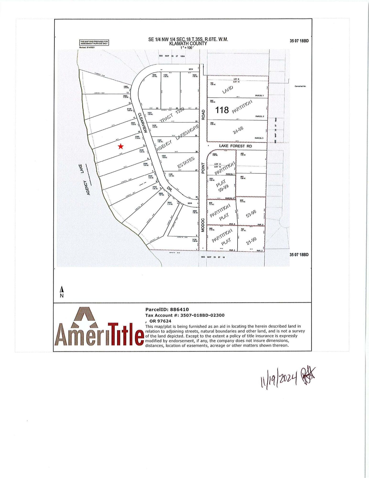 Agency Lakeshore Estates - Land
