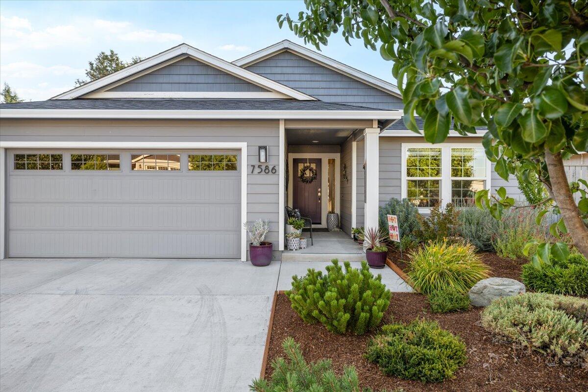 Welcome to this meticulously maintained 3-bedroom, 2-bathroom home, offering a spacious and thoughtfully designed living space. Located on a peaceful dead-end road surrounded by other newer homes, this property provides the perfect blend of modern amenities and serene privacy. Step inside to find an open concept, split floor plan that maximizes privacy and convenience. The well-appointed kitchen seamlessly flows into the living and dining areas, creating the perfect environment for your lifestyle! Both the primary and guest bathrooms offer tile flooring and tiled walk-in showers for your convenience. You'll enjoy the low-maintenance yard with a thoughtful landscaping design and drip system sprinklers for effortless irrigation. Don't miss out on the opportunity to own this beautiful home in a desirable area, close to everything you need but tucked away for ultimate peace and quiet! Schedule your showing today!