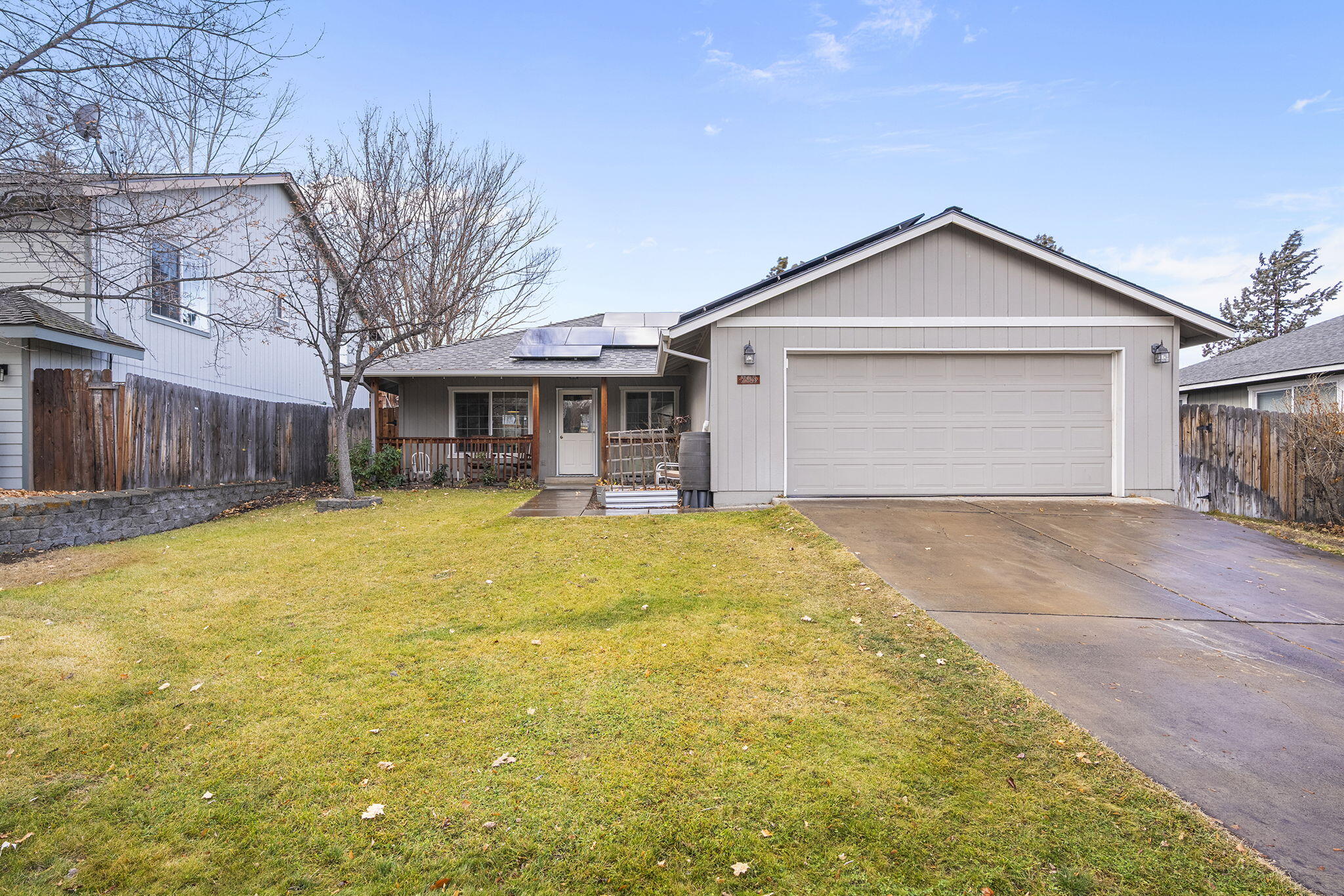 This exceptional single level cutie pie of a home is situated conveniently close to the hospital, Worthy Brewing, and the Forum Shopping Center.  All updates have been completed: new roof (with solar panels recently added-- your electric bill will be almost nothing!), new HVAC system, new water heater, hardwoods throughout, and adorable updated kitchen!  The private, fenced yard offers a spacious level area for your outdoor entertaining and garden beds ready for your spring planting in addition to a secure play area for children and pets.  This move-in ready home is prime for low maintenance living for years to come.