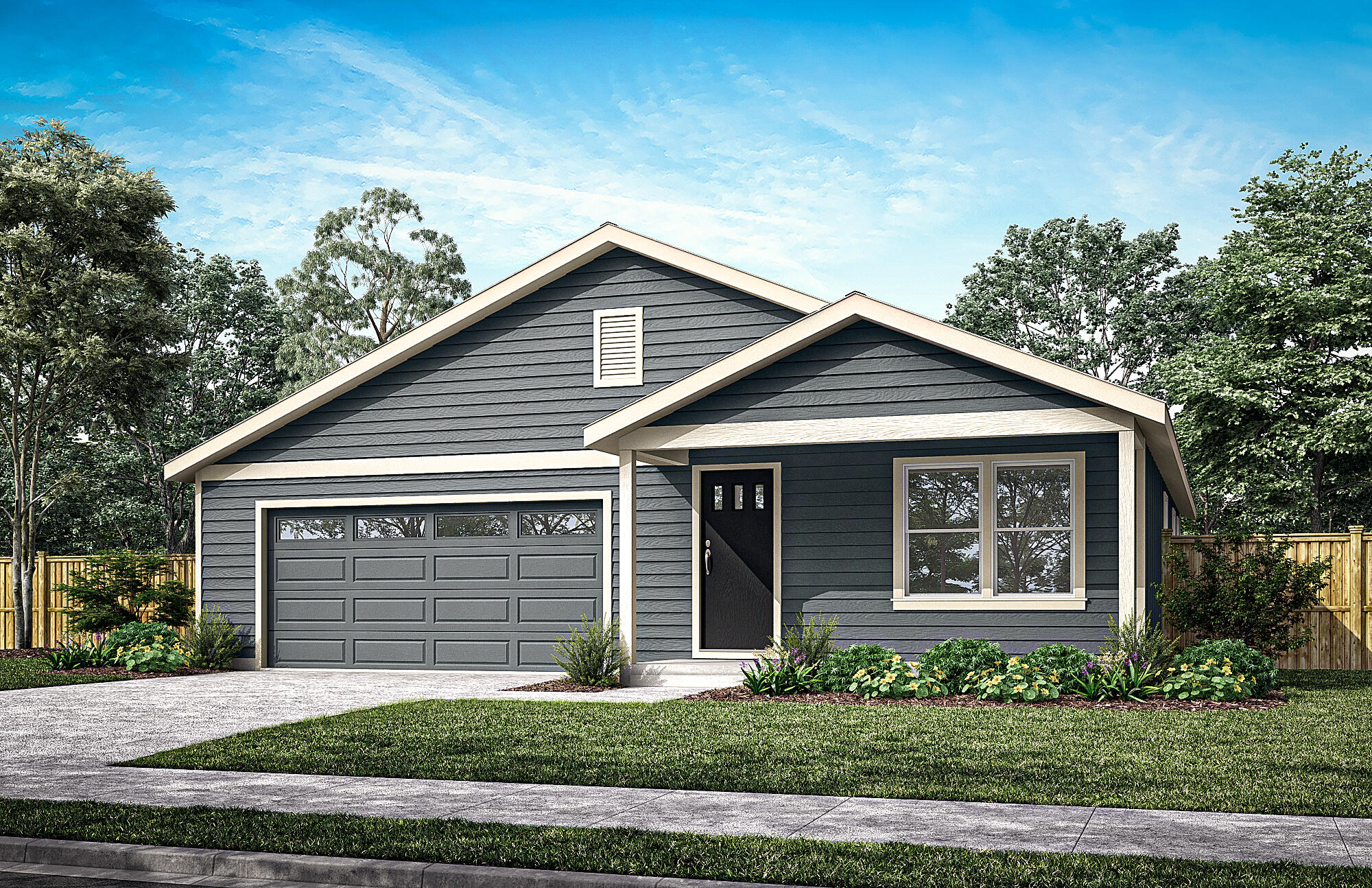 2% Lender Credit Offered for a Limited Time!
Welcome to Sagebrook Estates! This thoughtfully designed single-level home features 3 bedrooms, 2 bathrooms, and a spacious great room layout filled with natural light. Modern finishes include LVP flooring, plush carpet, and a stylish kitchen with quartz countertops, stainless steel appliances, and generous storage. Enjoy year-round comfort with a ductless heating/cooling system and endless hot water from the tankless water heater. Energy Star certification means improved efficiency and lower utility costs. The home also offers a double-car garage and professionally landscaped front yard. Located in the desirable Sagebrook Estates community, you'll enjoy a peaceful neighborhood while being close to parks, schools, and local amenities. Perfect for relaxing or entertaining, this home blends comfort, function, and style. Don't miss your chance to own in this growing Madras neighborhood!