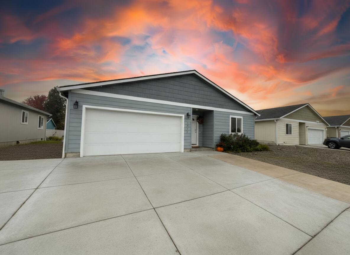 Welcome to Arbor Gate — a community of quality newer homes in White City. Built in 2023, this beautifully designed 3-bedroom, 2-bath home offers 1,240 sq ft of light-filled living space with an open-concept layout. Enjoy a modern kitchen, comfortable bedrooms, and a true 2-car garage with storage and individual washer/dryer hookups. The low-maintenance front yard features attractive rock landscaping, keeping upkeep simple and stylish. Designed for efficiency and everyday comfort, this home offers thoughtful finishes and a functional floor plan. Conveniently located near parks, schools, and shopping, White City offers a friendly small-town atmosphere with easy access to Medford, the Rogue River, and year-round recreation. Your next chapter could start here.
