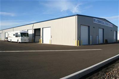 Class A RV and commercial storage facility. The 33,460 sf warehouse sits on 2.75 acres. Wide isles make for ease of storing motorhomes, trailers, boats and other storage needs. Covered RV wash with dump station. Unit sizes from 15'x 45'- 24' x 24' - 24' x 48'. Upgrades include electronic entry gate, fully fenced, oversized roll up doors, restroom, fire sprinklers, fully paved, outside storage as well, night security lighting and easily managed!