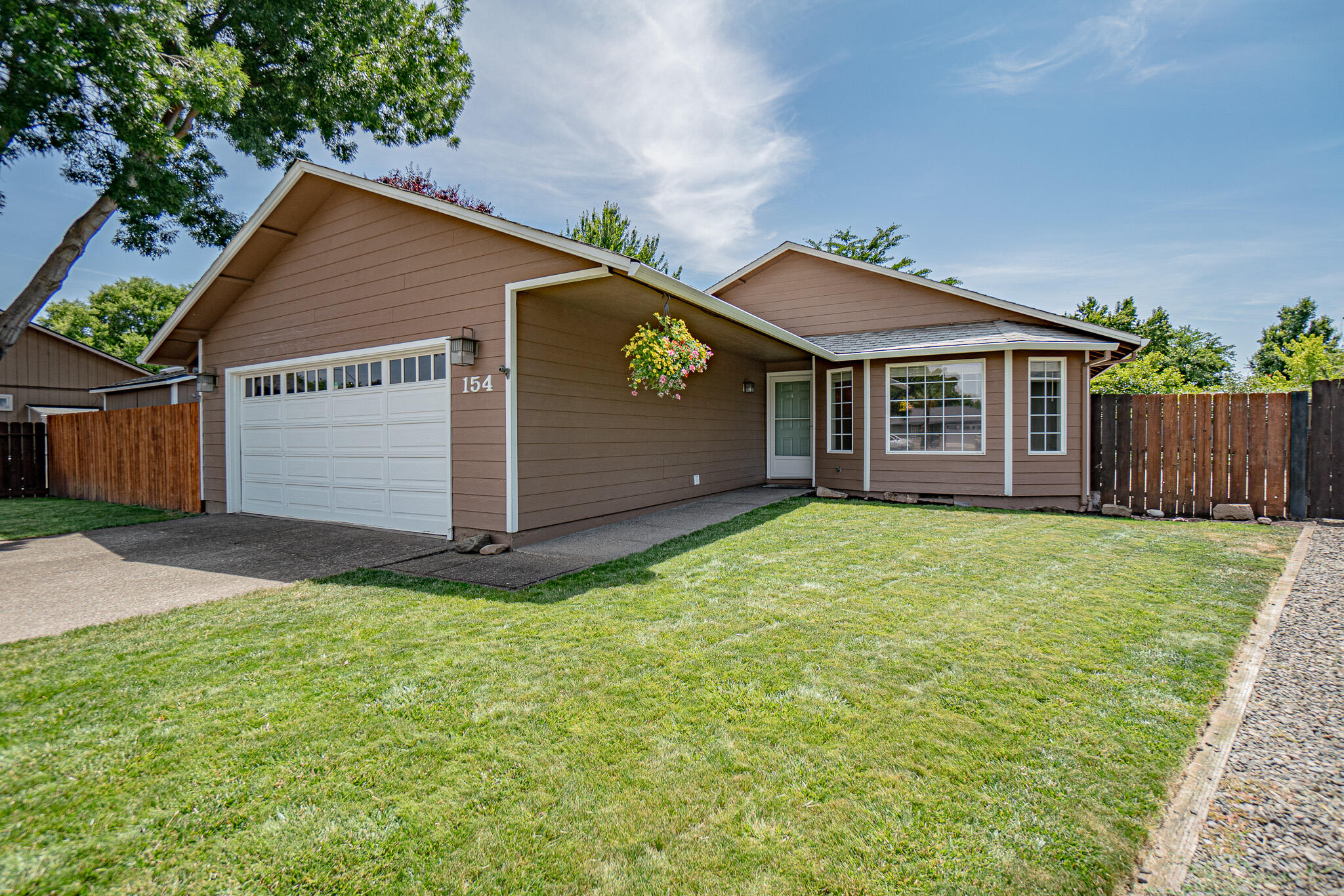Welcome to this charming 3-bedroom, 2-bath haven, perfectly situated at the end of a cul-de-sac offering peace, safety, and curb appeal. Stay comfortable year-round with a brand-new HVAC system and a newer water heater, ensuring energy efficiency and lower power bills. This home has everything, remodeled bathrooms, upgraded appliances, new flooring, patio to entertain, raised bed garden area with automated drip system for easy maintenance and a jump start for a successful salsa garden. This large lot gives you plenty of room for entertainment and looks beautiful all the time due to the fully automated sprinkler system. It even has a 10 x12 shed for your storage or projects. The home has a bright and open flow that is waiting for its new owner to call it home. Call today and make this dream come true.