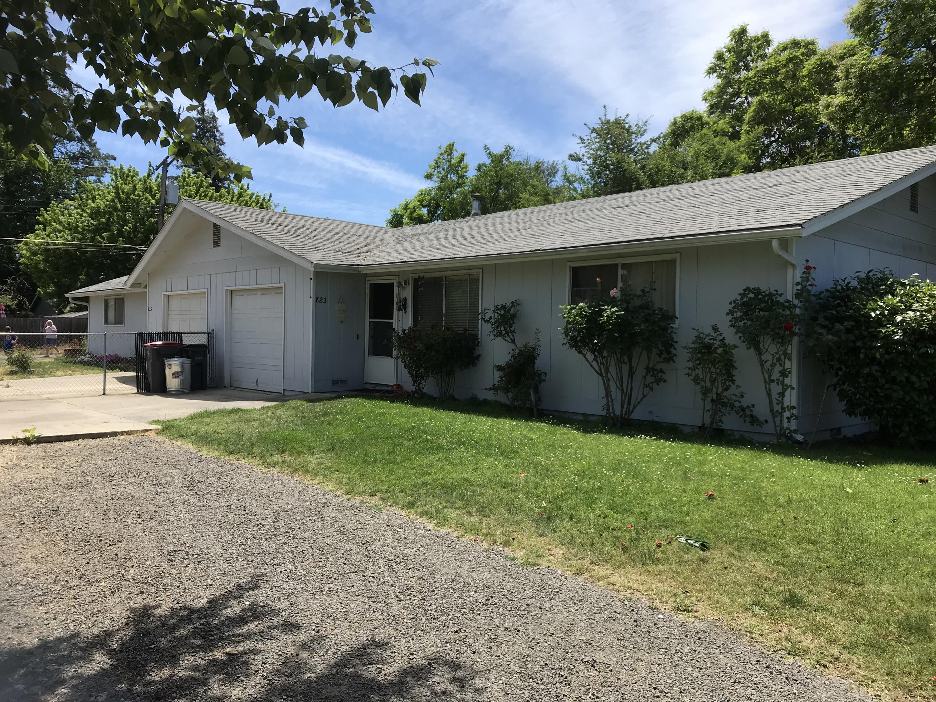 Here's your opportunity to acquire a well-priced duplex and transform it into a higher income property. The large lot offers potential for possible addition or expansion. Long term tenants in the front unit and new tenants in the back unit. The 2 single-car garages offer a real plus for storage or vehicle parking. Leases are in place for 12 months. Private fenced yards.