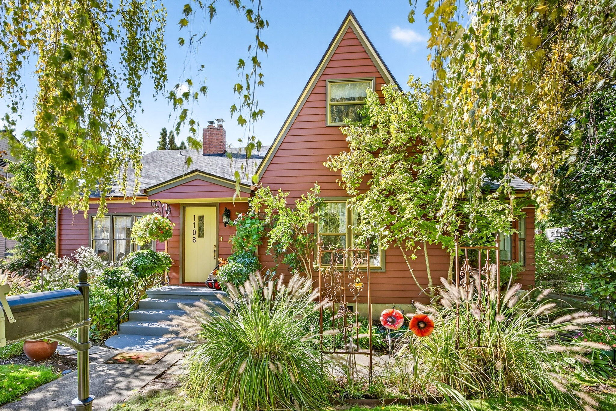 Step back in time with this beautifully maintained 1930s Colonial home offering over 2,626 sq. ft. of timeless charm. Recent updates include a new roof and a garage with new mini-split system and insulation, plus additional parking for up to four vehicles. Surrounded by mature trees and lush landscaping in both the front and back, this property offers a peaceful setting that complements its elegant architecture. A true blend of historic character and modern comfort, this home is a rare find.
