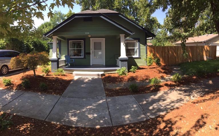 Adorable craftsman with tons of upgrades. Includes newer roof, high efficiency HVAC, hot water heater, many new double paned windows, new fence, landscape w/sprinkler system, new patio and shed. Super cute, don't miss it.