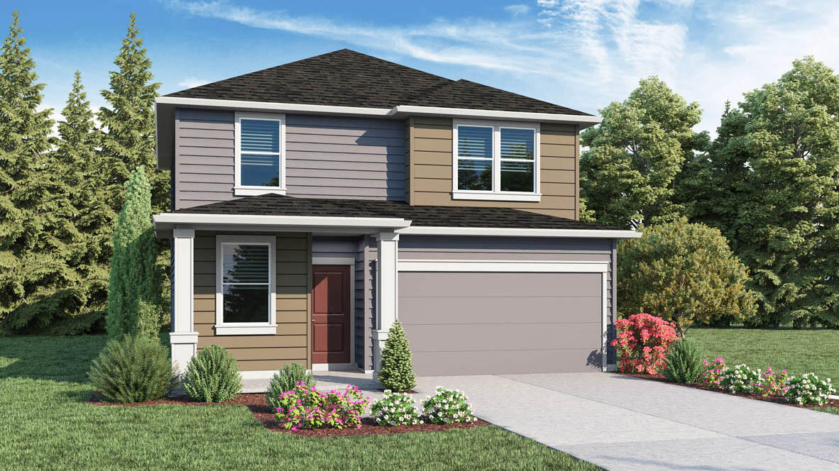 A new DR Horton community in beautiful Medford! THE BERKSHIRE home is a 4 Bedroom 2.5-bathroom 2 story home with a 2-car garage! Open concept floor plan with Quartz countertops, premium laminate flooring, stainless steel appliances with large island and pantry! Hi-efficiency furnace, Smart home package and a home warranty, we've got you covered! See sales agent for more details. Renderings and photos are representational of the plan, but not actual home. Specs, features, colors and masonry vary.