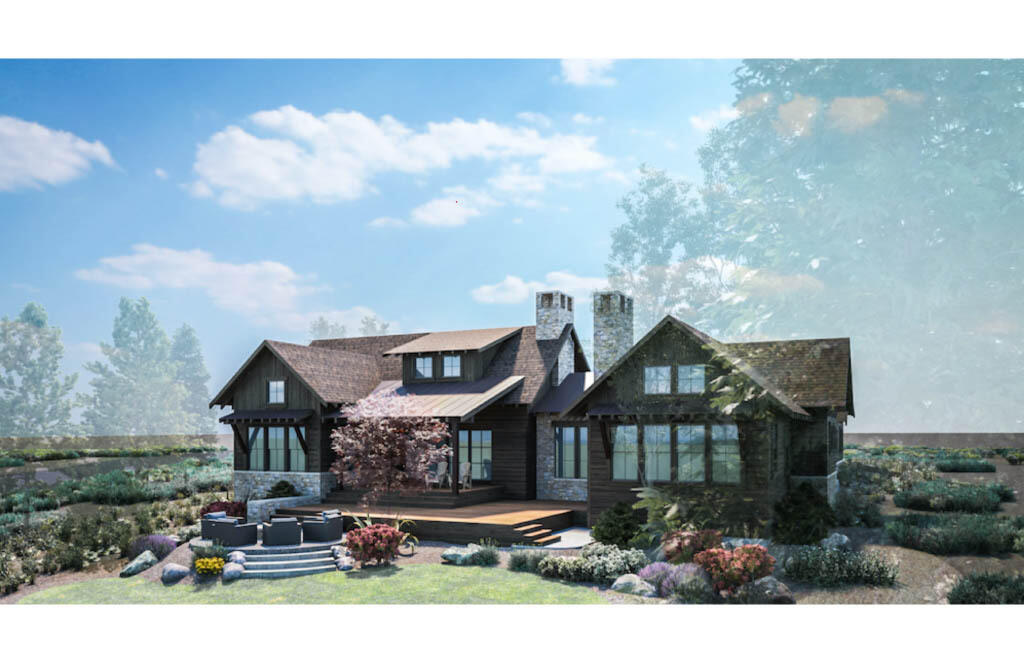 Construction has commenced on this stunning Northwest style home that is perfectly situated just below the 14th Green at Brasada Canyons and offers untrammeled panoramic views of the Cascade Mountains. The thoughtful design of this residence along with the custom craftsmanship are on point with some of the best Brasada has to offer. The richness of materials have been designed to create a bright modern farmhouse motif that will feature reclaimed wood beam work which accentuates many of the interior elements of this 3 BD/4.5 BA with office home. Additionally, this home will offer a guest suite with a separate entry just off of the courtyard. Blending with the interior is the expansive outdoor living space on both the east and west sides of the home. To the east, a beautiful courtyard to capture the sunrise over the Powell Buttes. To the west, an expansive outdoor living experience that culminates with unforgettable sunsets gazing over the perfectly positioned gas fire pit.