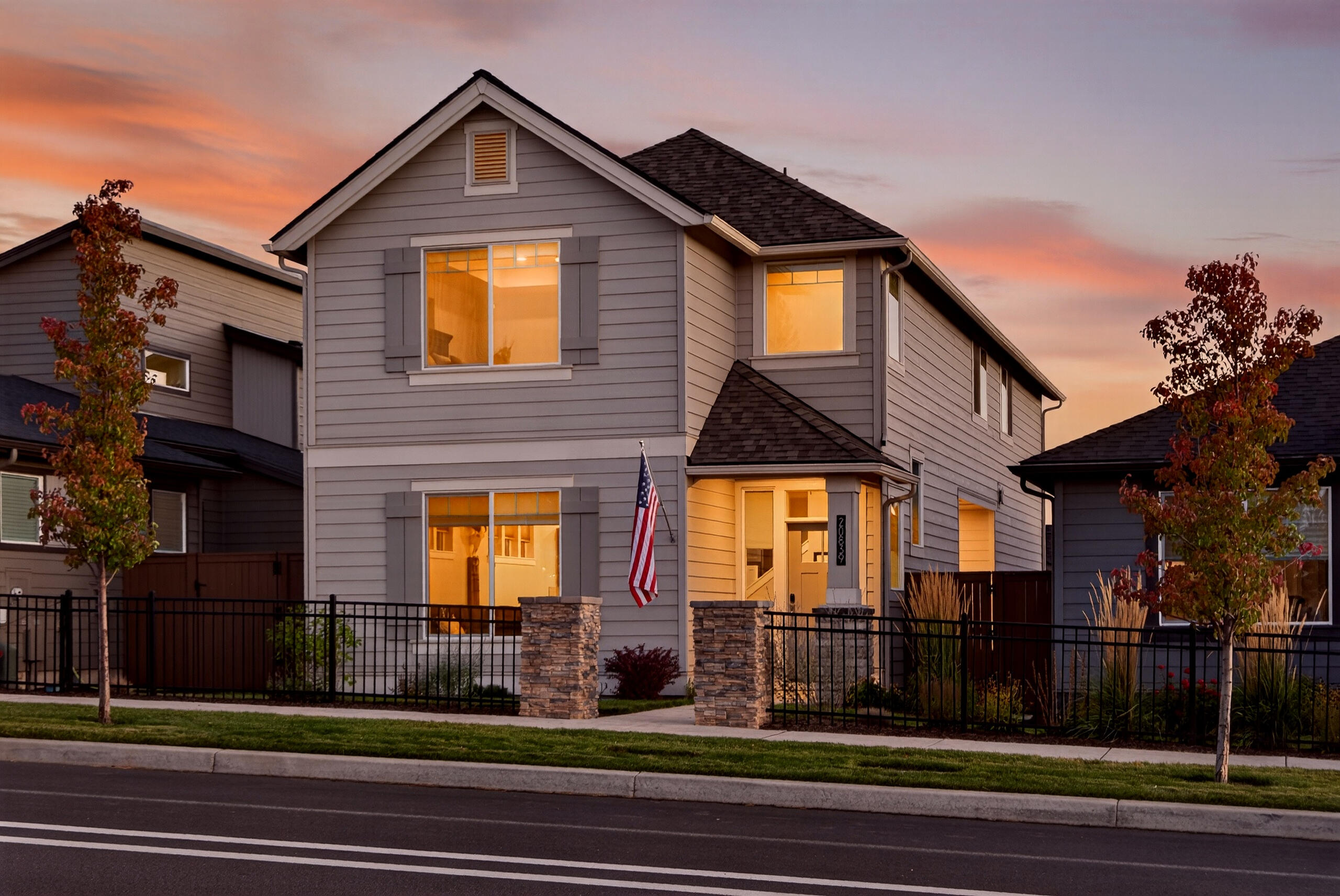 $10,000 Buyer Credit! Come and tour this Beautiful Pahlisch home built in 2023 located in Easton, one of Bend's master-planned communities! All the appliances are included.  3-bedroom, 2.5-bath home with 2,088 sq ft in like-new condition! Designed for modern living, this home features open-concept spaces, quality finishes, and thoughtful design throughout.  Enjoy community amenities including a swimming pool, green spaces, and walking paths — or walk across the street to Alpenglow Park where you can enjoy bouldering, a playground, seasonal sprayground, event pavilion and an off-leash area for dogs. Easton offers convenience and connection, just minutes from schools, shopping, and downtown Bend. Schedule a tour today!